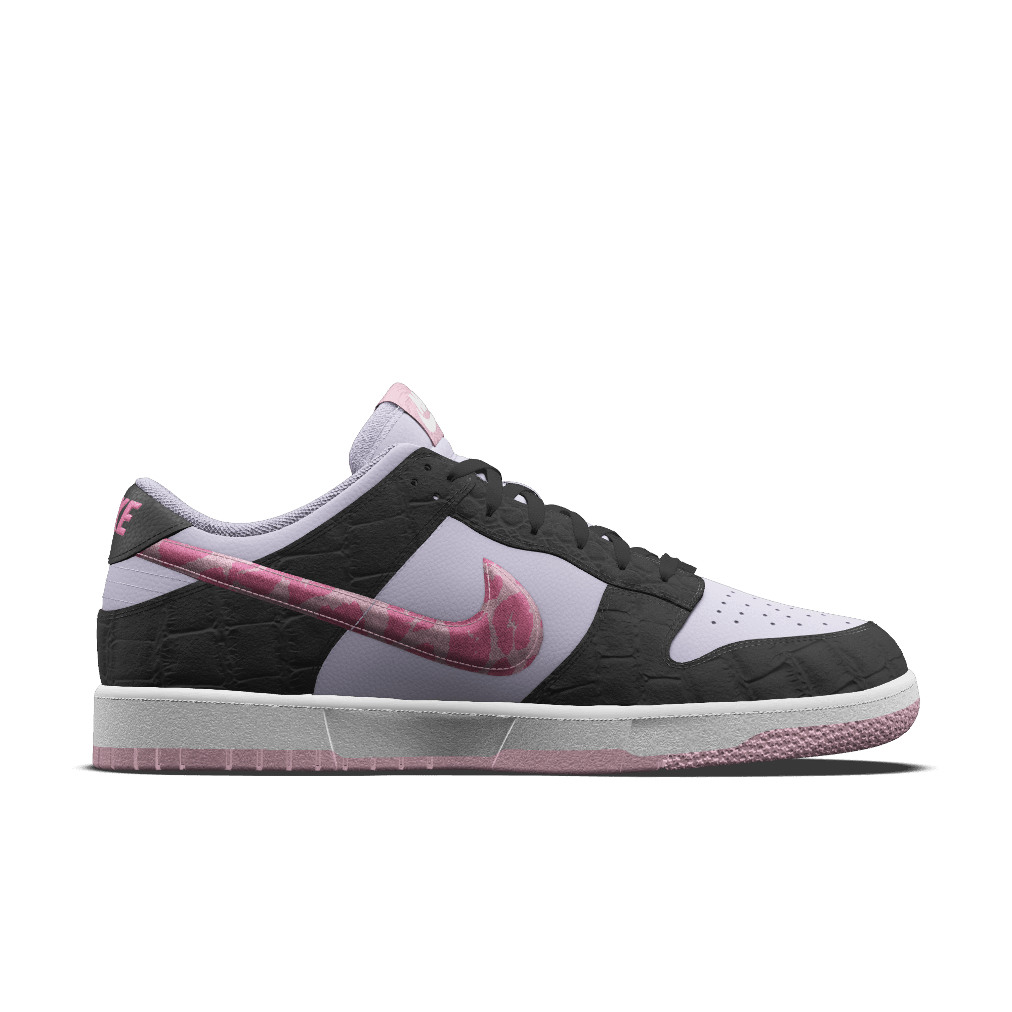 Nike Dunk Low Unlocked By You Custom damesschoenen - Roze - 3410054684