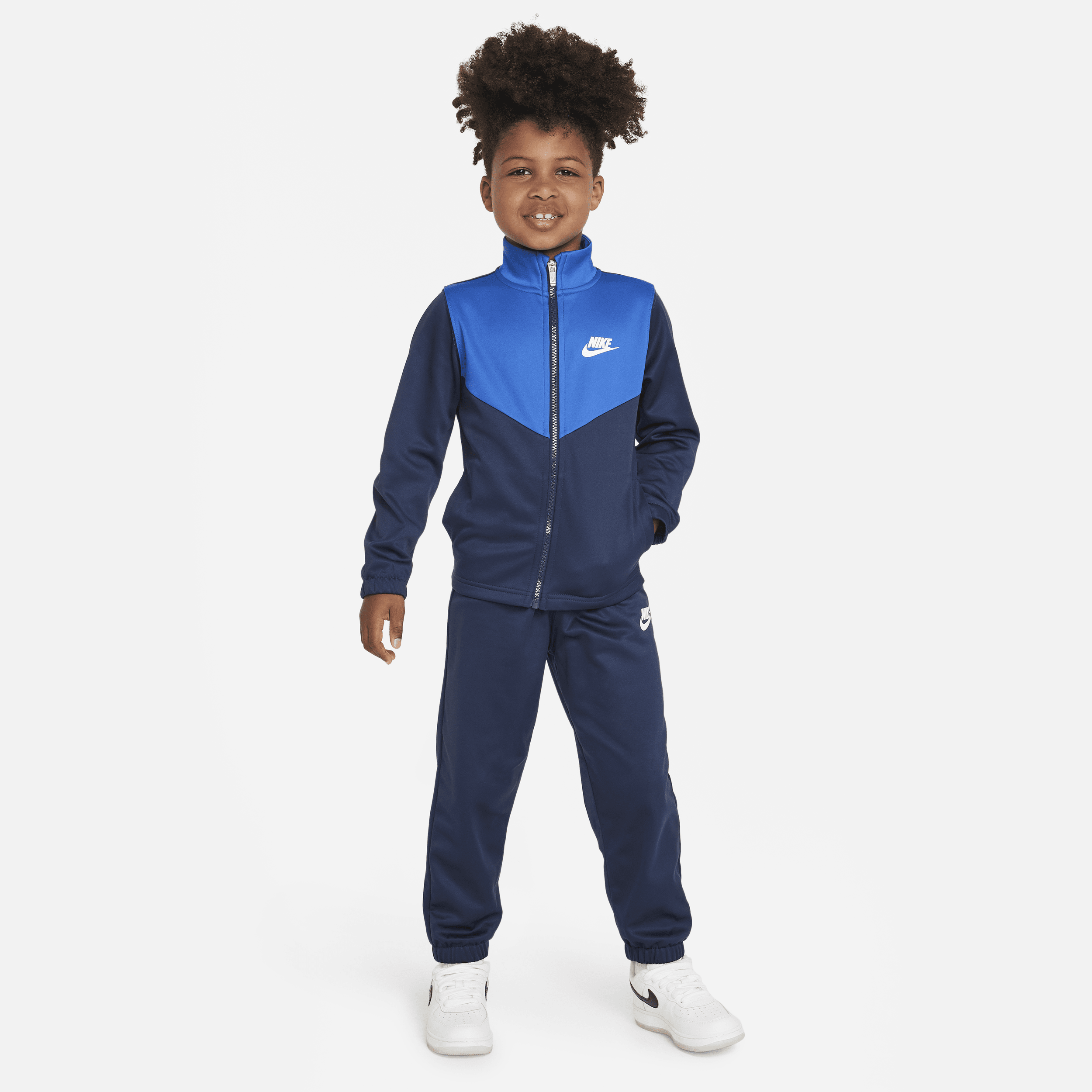 Nike Survetement Deux Pieces Dri Fit Nike Lifestyle Essentials Pour Enfant