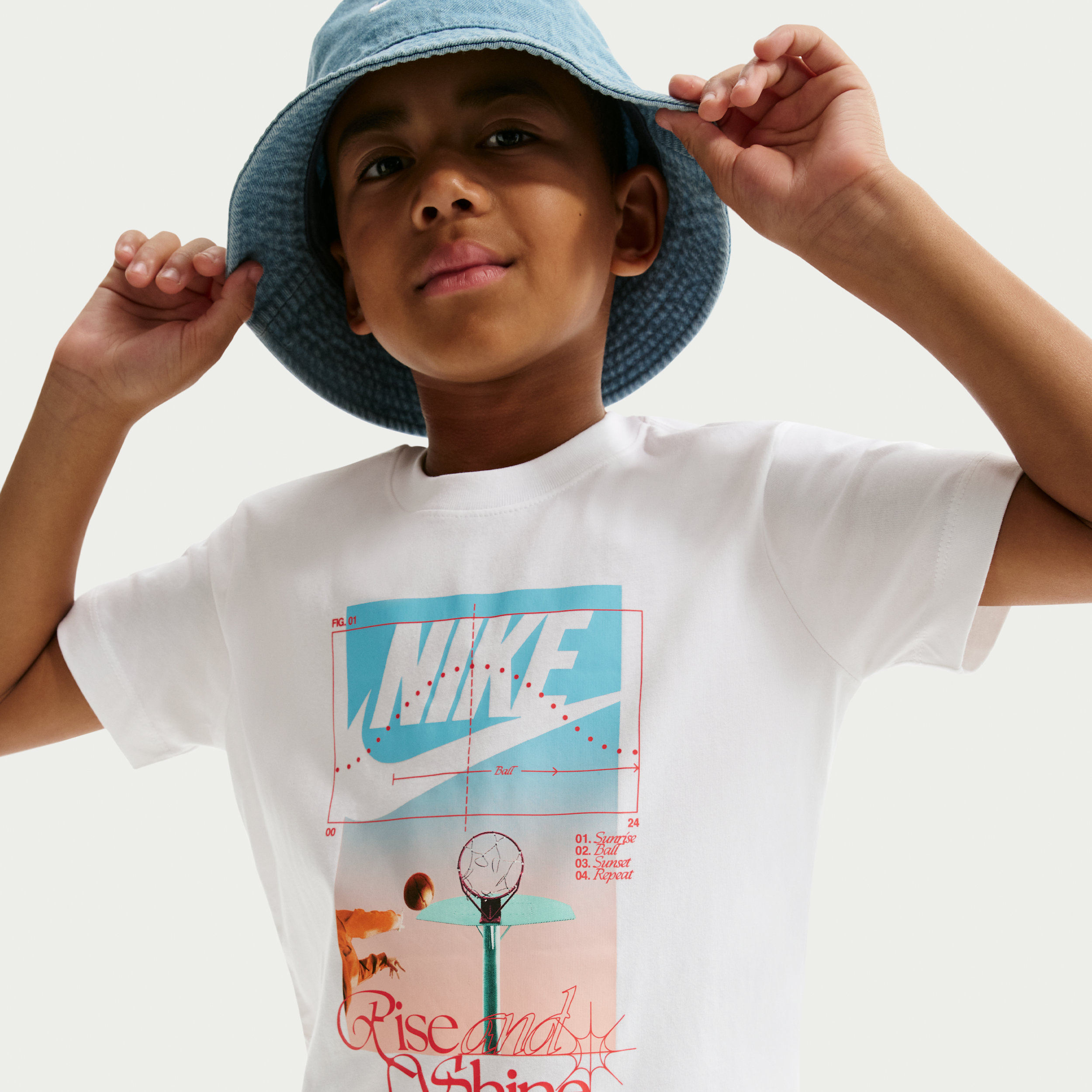 Thumbnail - Nike T-Shirt (ältere Kinder) - Weiß