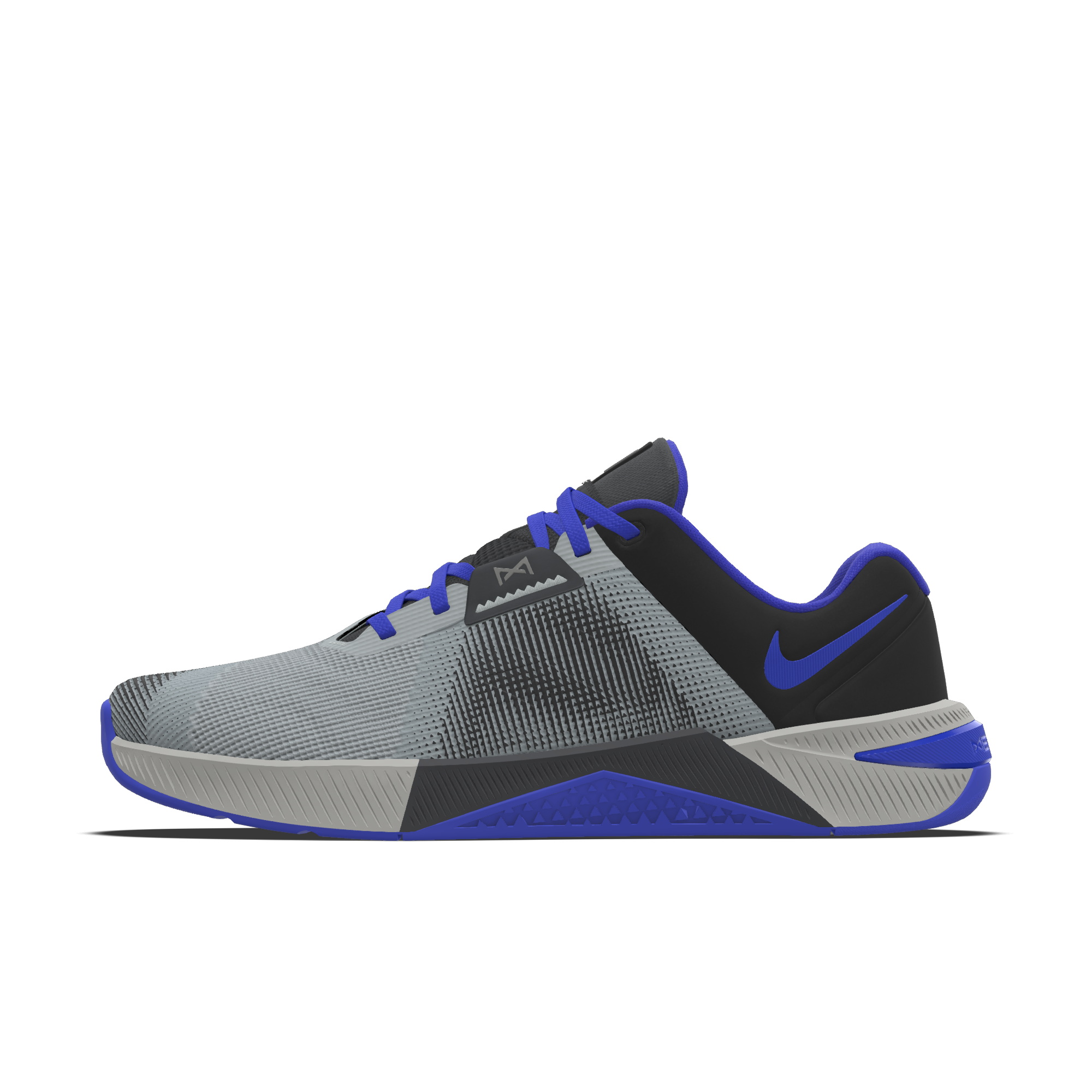 Męskie personalizowane buty treningowe Nike Metcon 10 By You - Szary