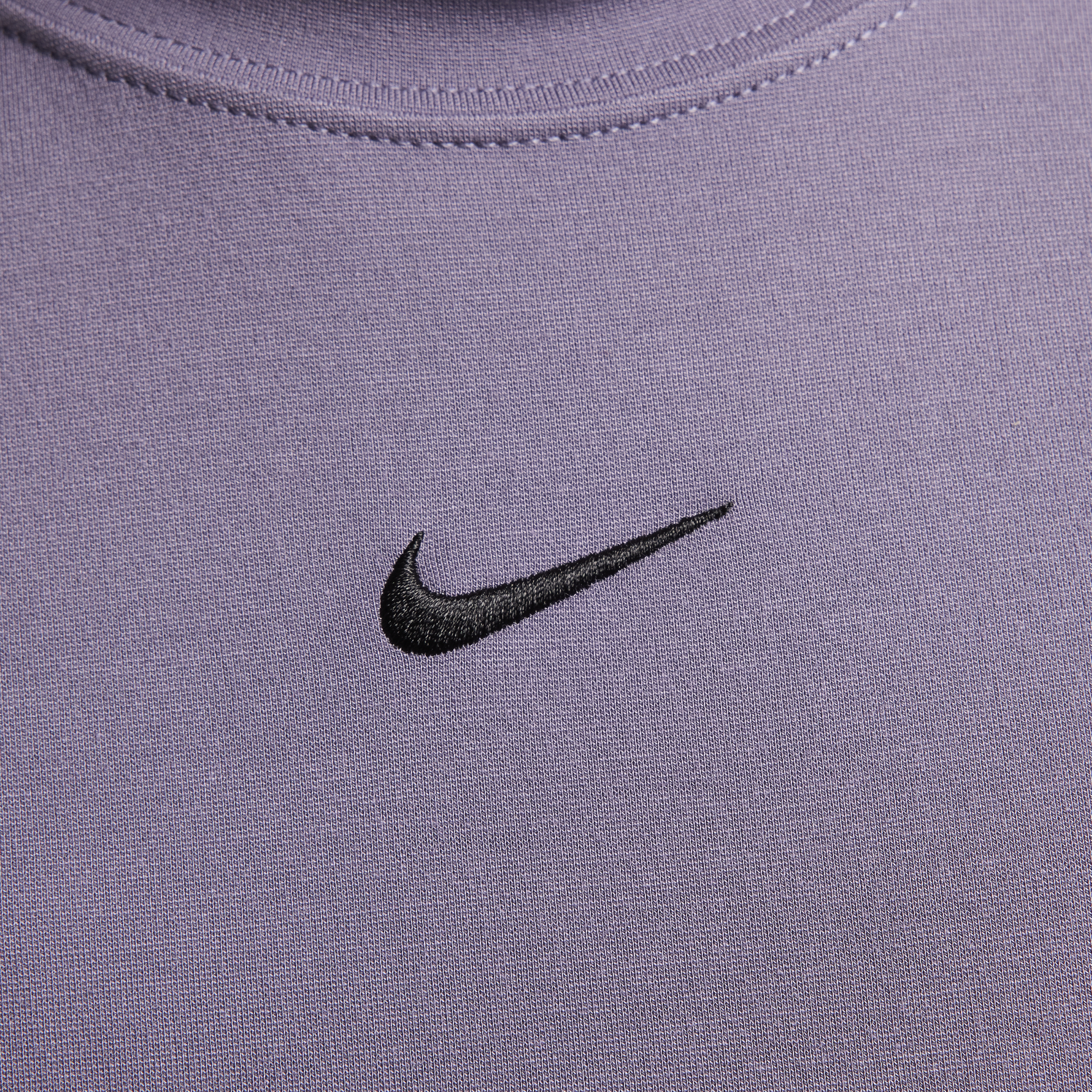 Nike Sportswear Essential aansluitende midi jurk Paars