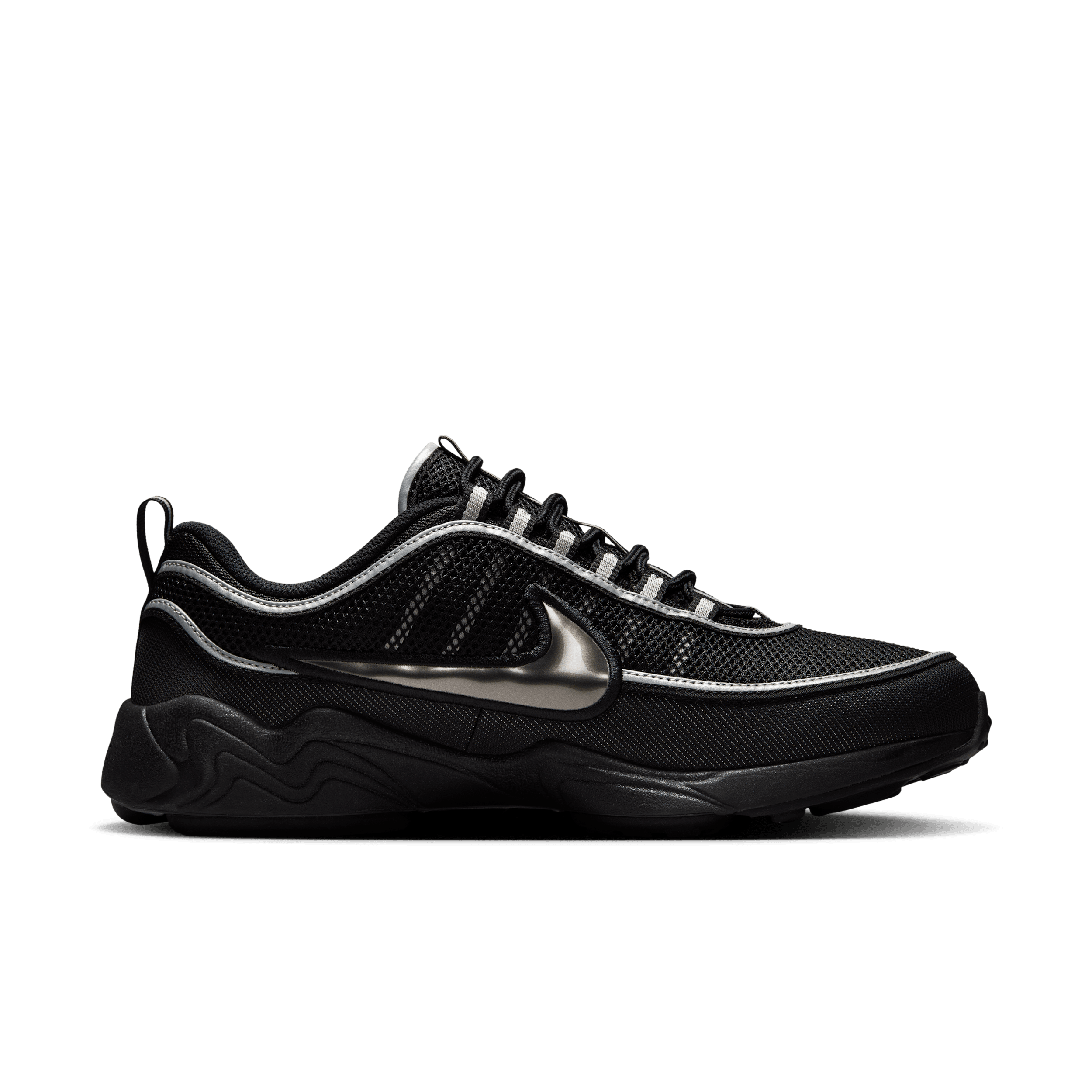 Sneakers Nike Air Zoom Spiridon Sp Black/ Black-Metallic Silver-Sport Red - HF9117-002