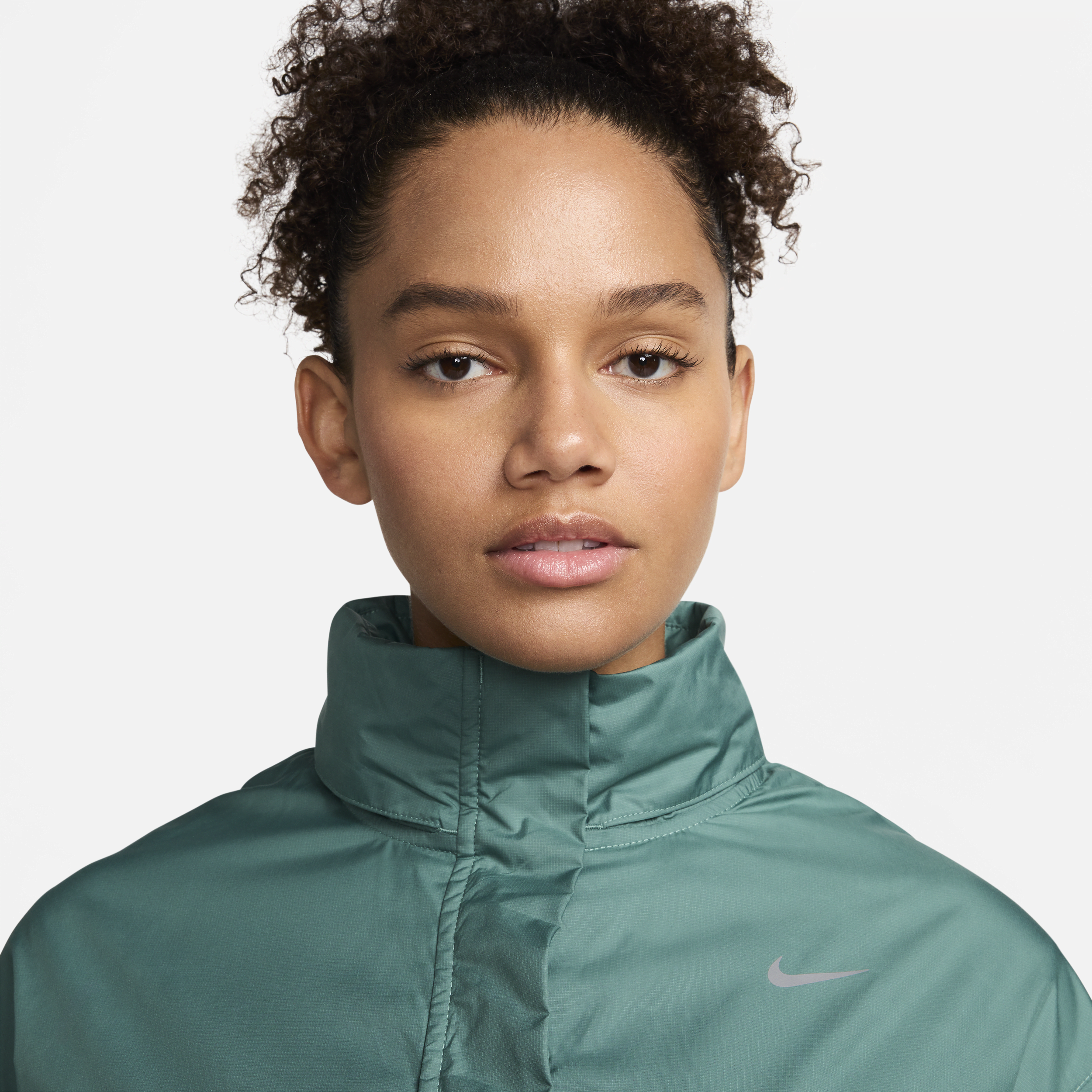 Nike Fast Repel hardloopjack voor dames Groen