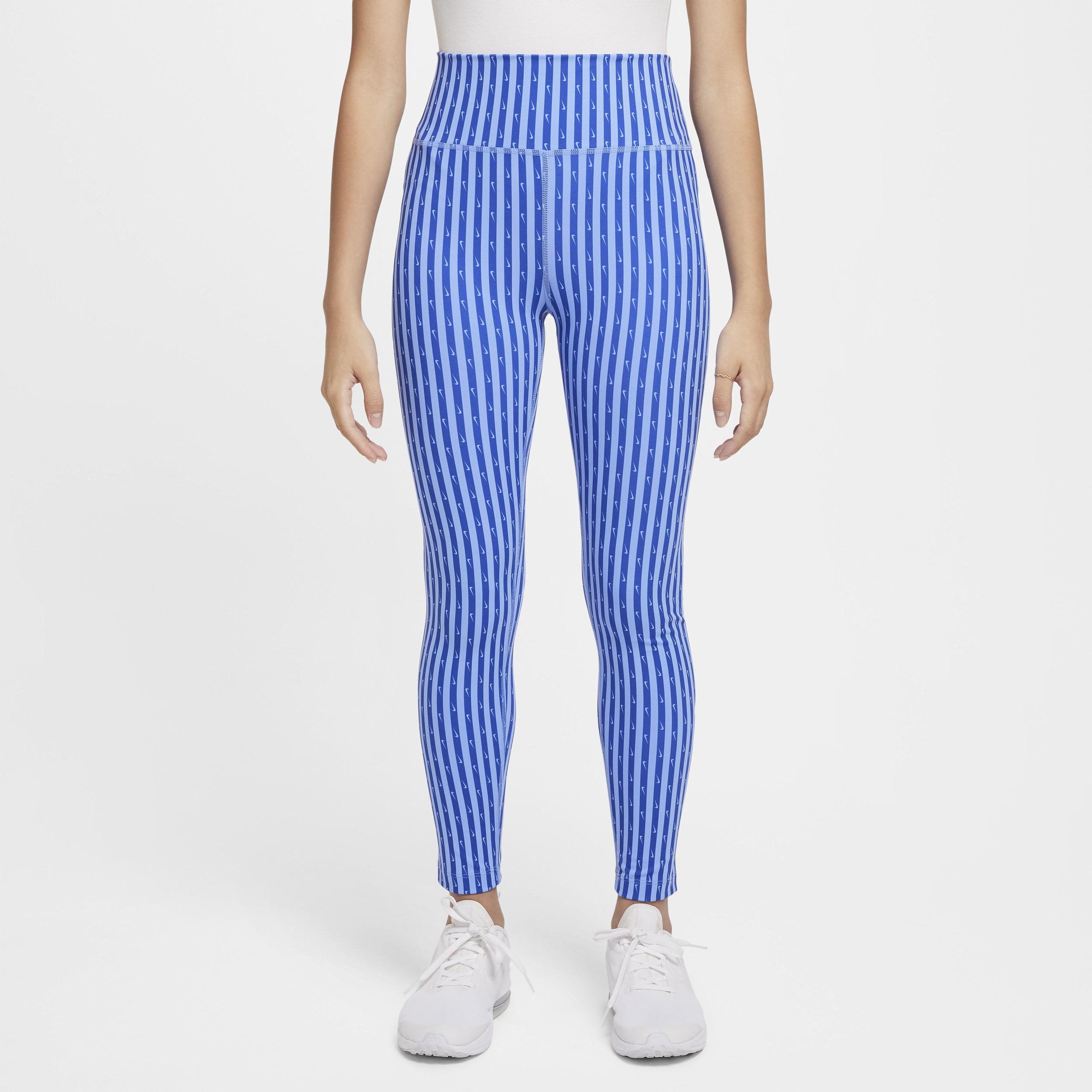 Legging taille haute Dri-FIT Nike One pour ado (fille) - Bleu
