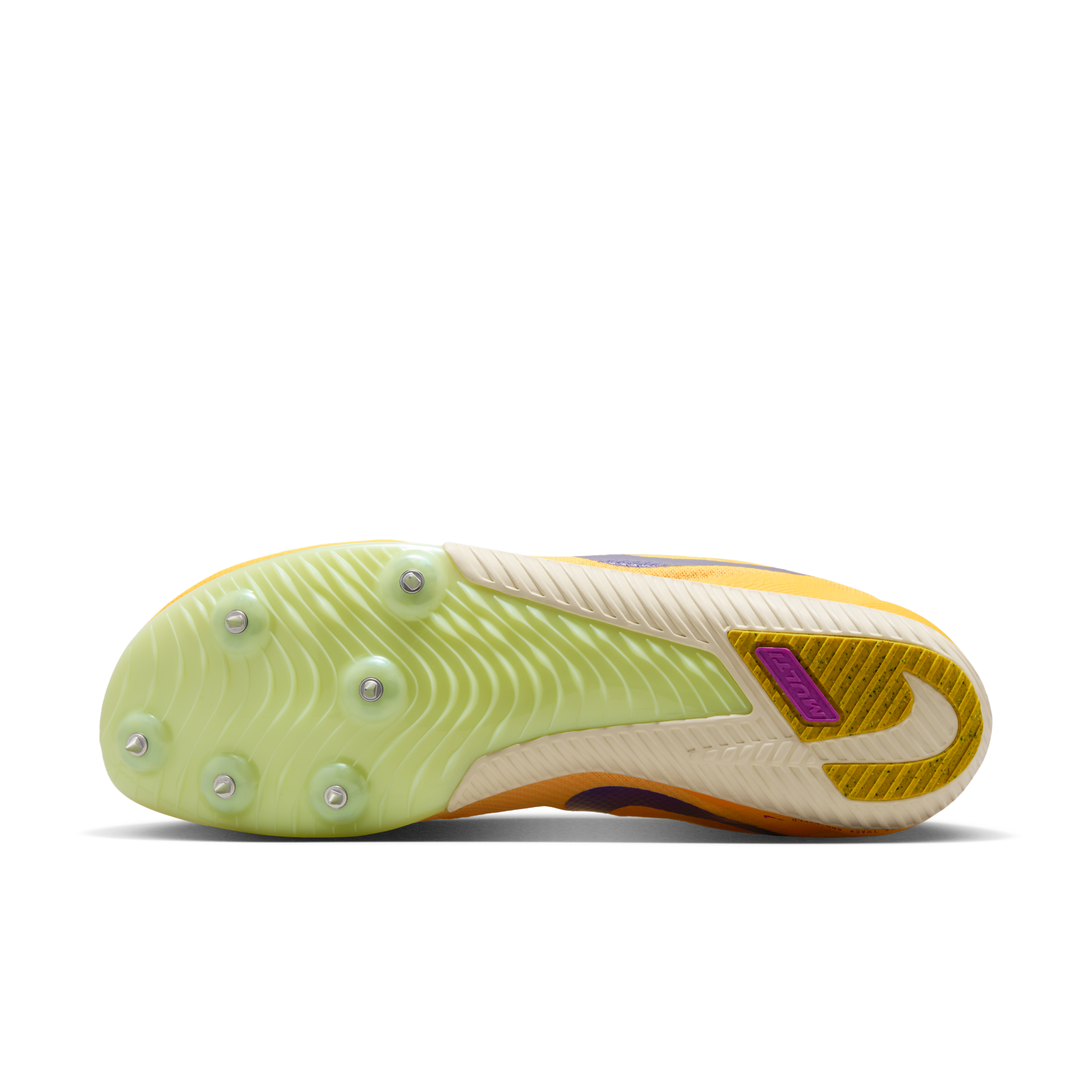 Nike Zoom Rival Multi friidrettspiggsko til mangekamp - Gul - FZ9664-800