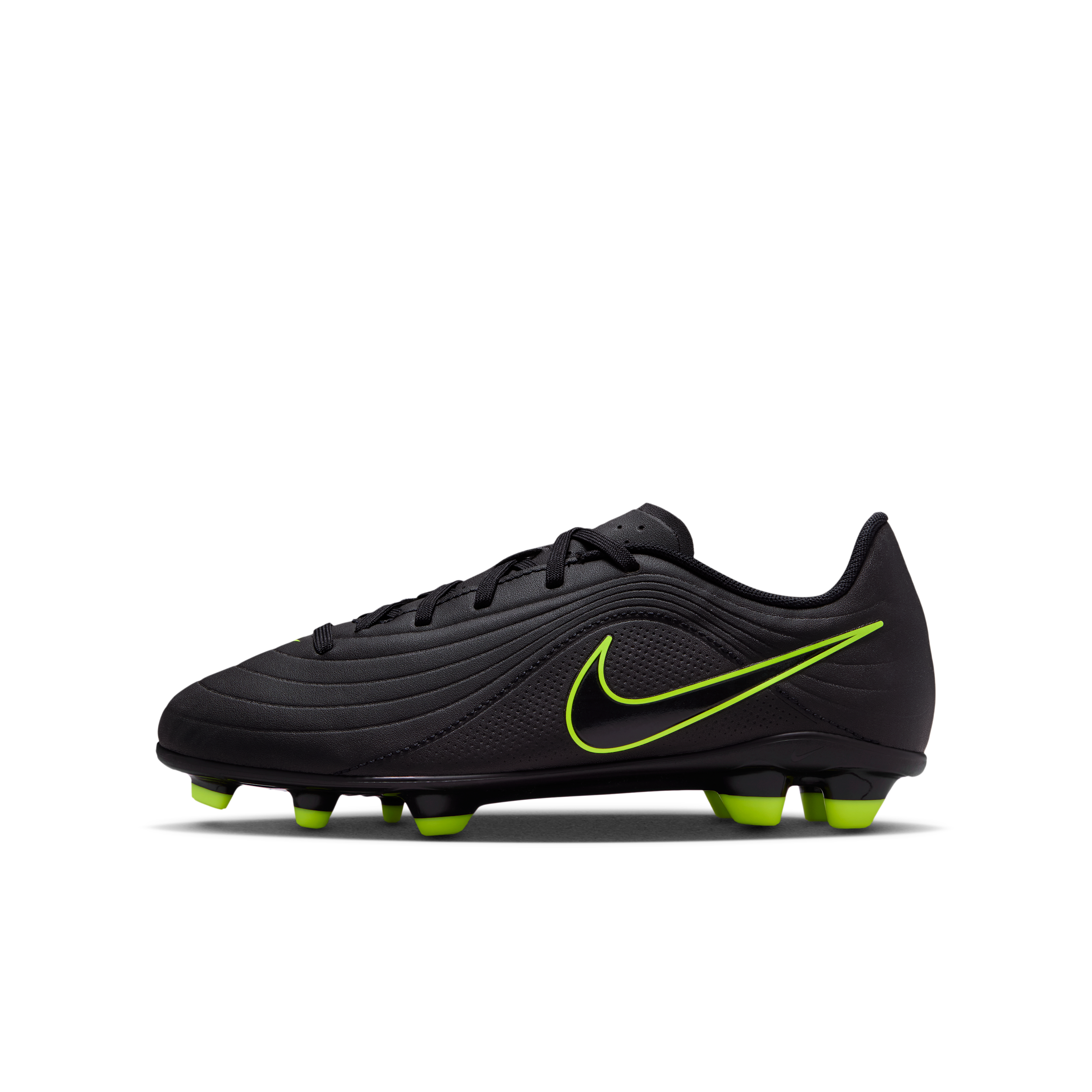 Nike Jr. Tiempo Maestro Club Low-top Voetbalschoenen Voor Kids (meerdere Ondergronden) - Zwart