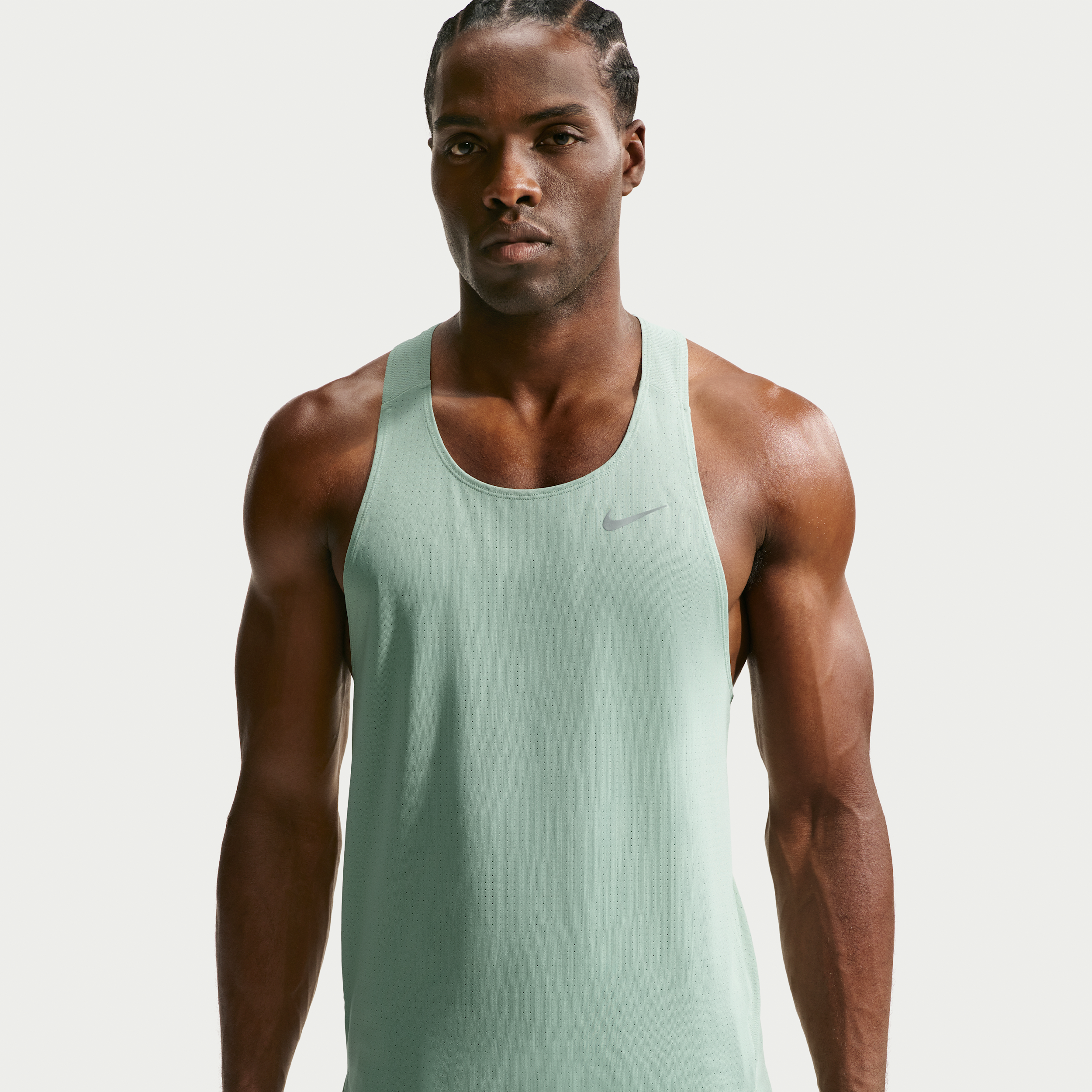 Thumbnail - Nike Fast Dri-FIT Lauf-Singlet für Herren - Grün