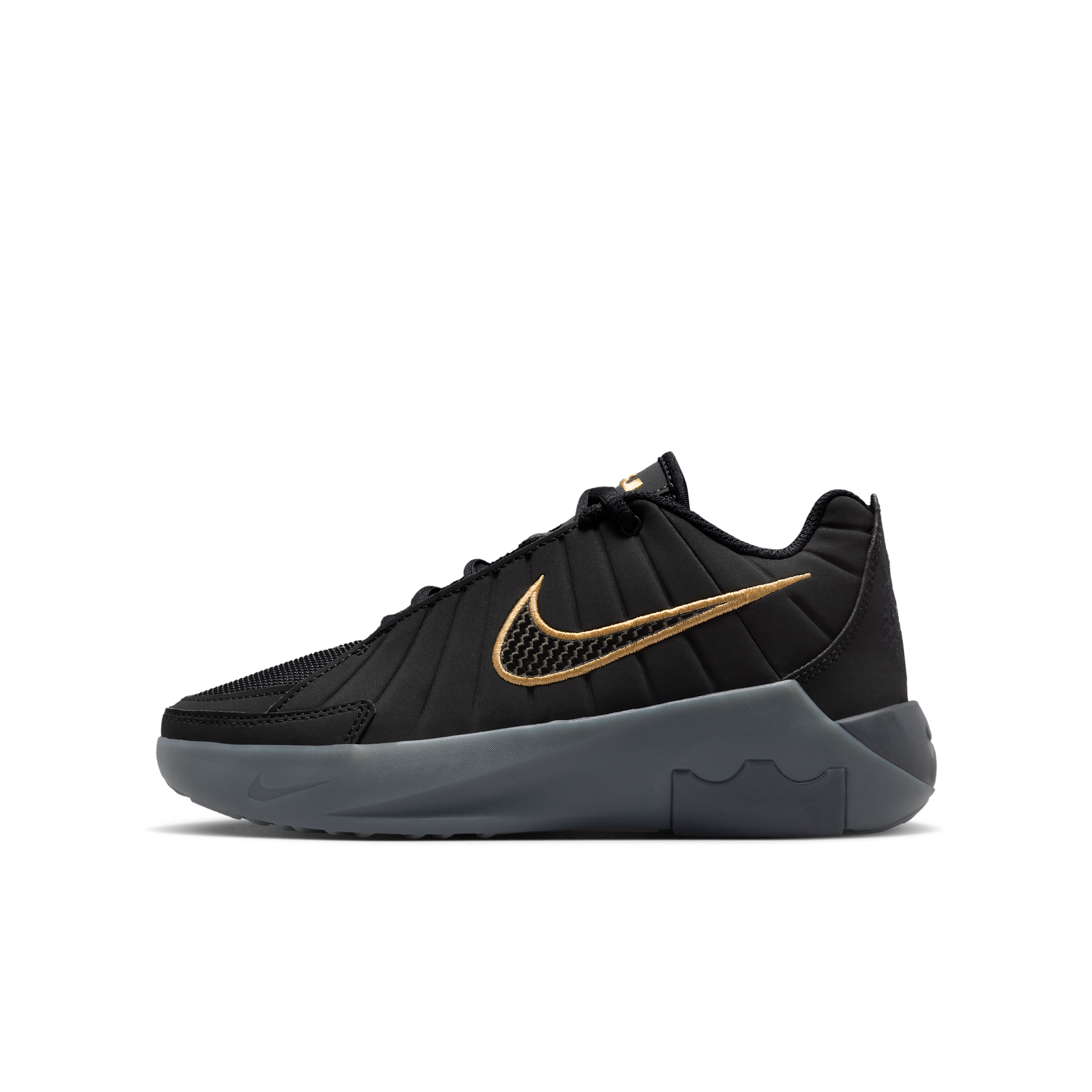 Scarpa da basket LeBron Witness 9 - Ragazzo/a - Nero