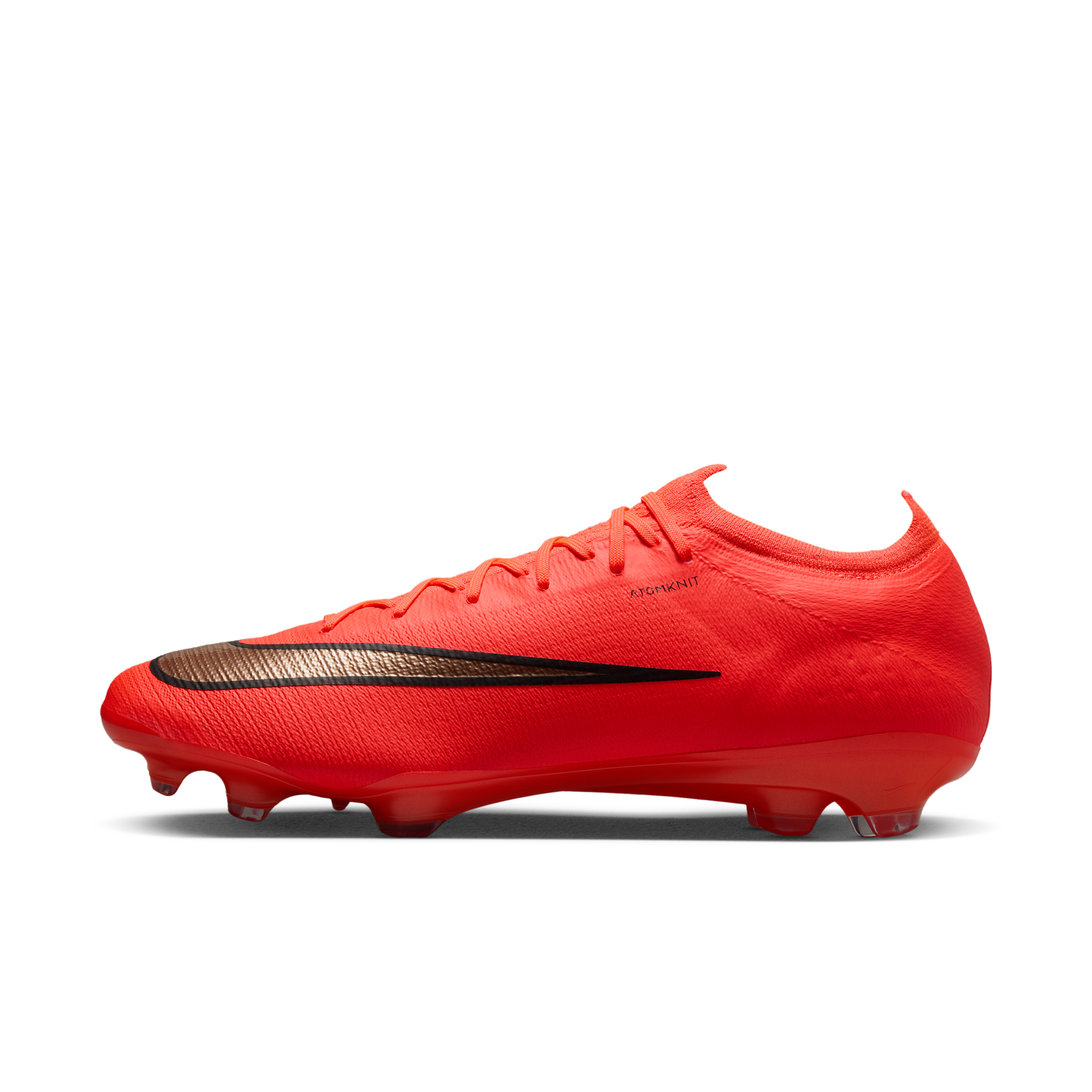 Korki piłkarskie z niską cholewką na twardą murawę Nike Mercurial Vapor 17 Elite - Czerwony