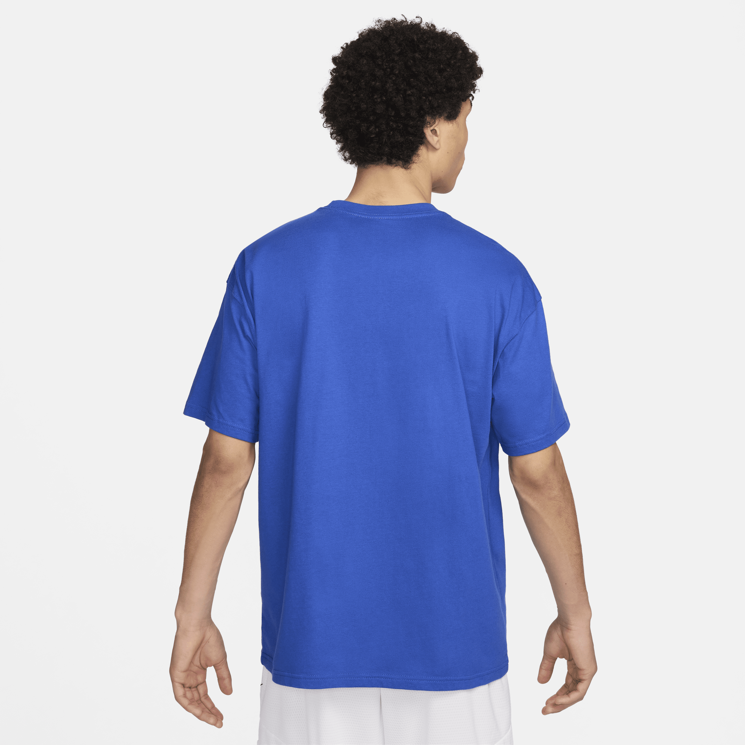 Nike Max90 basketbalshirt voor heren Blauw