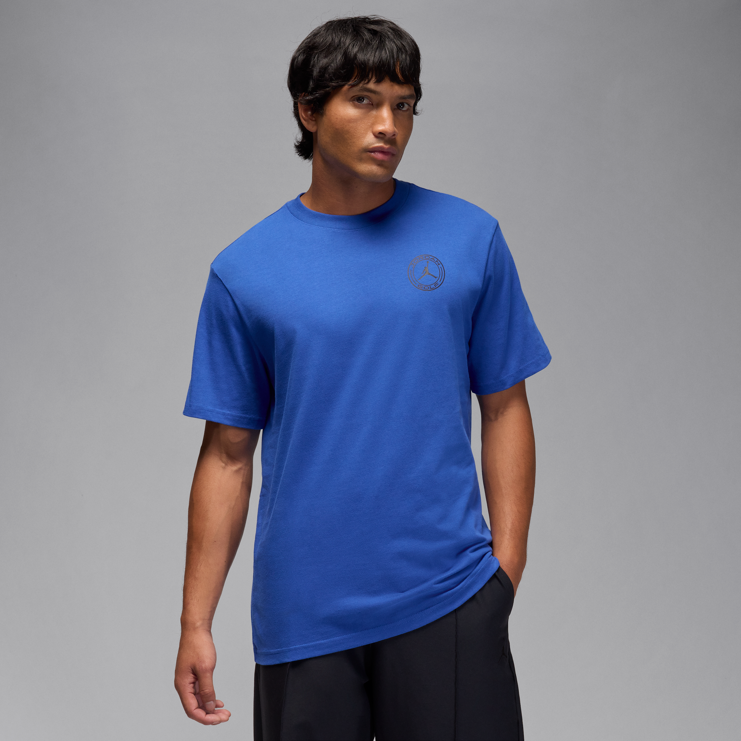 Thumbnail - Jordan Sport Dri-FIT Golf-T-Shirt (Herren) - Blau