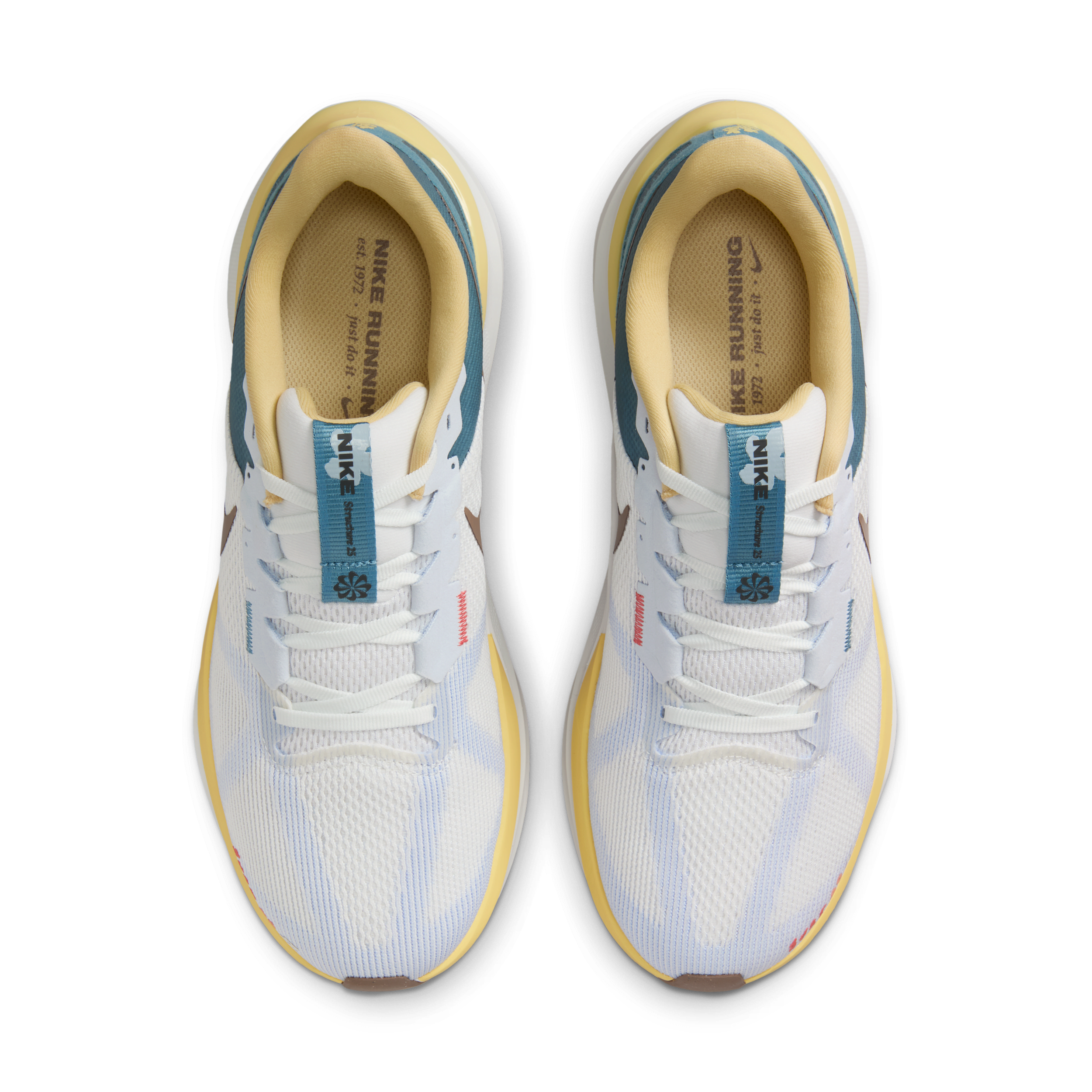 Chaussure de running sur route Nike Structure 25 pour homme - Blanc