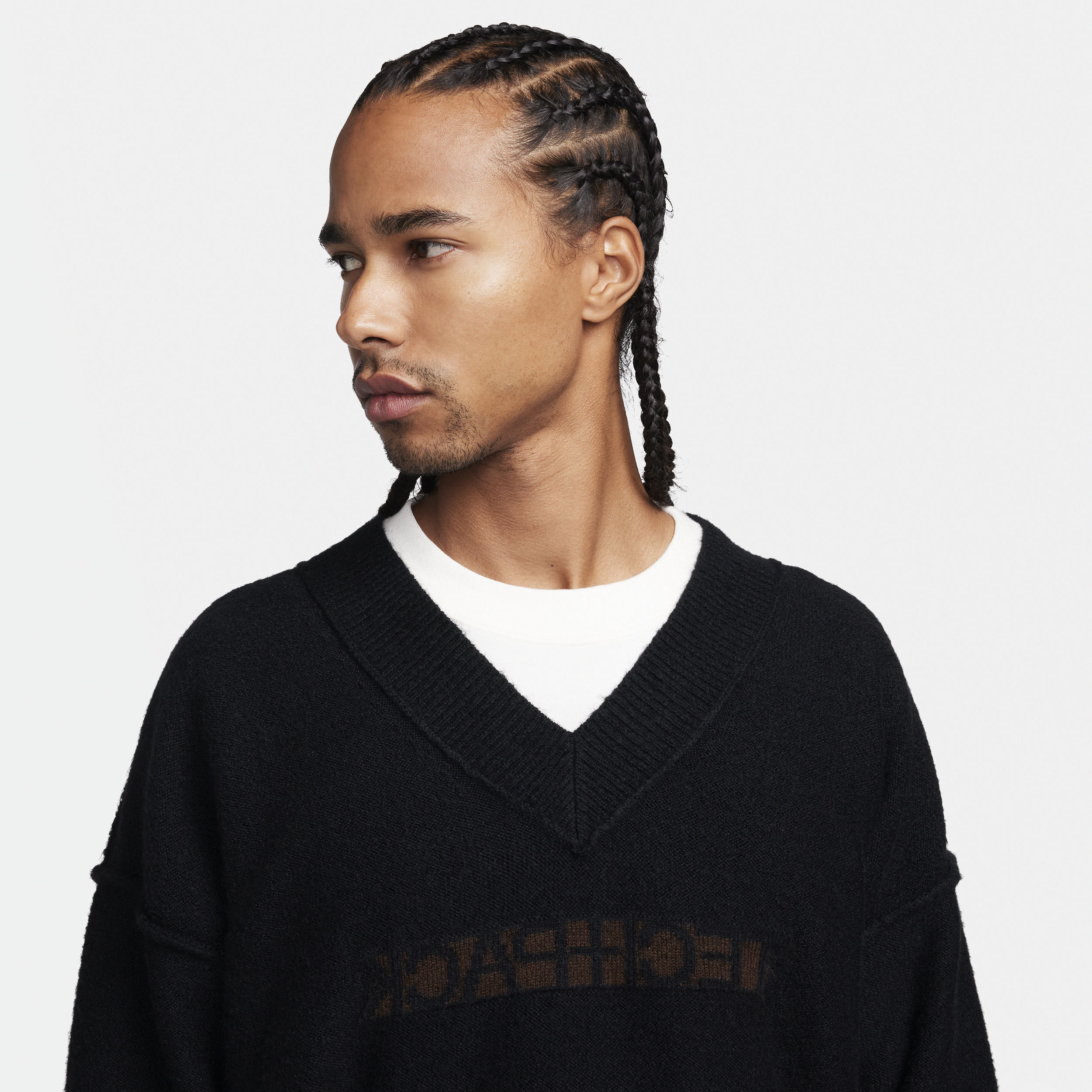 Nike Sportswear Tech Pack knit sweater voor heren Zwart