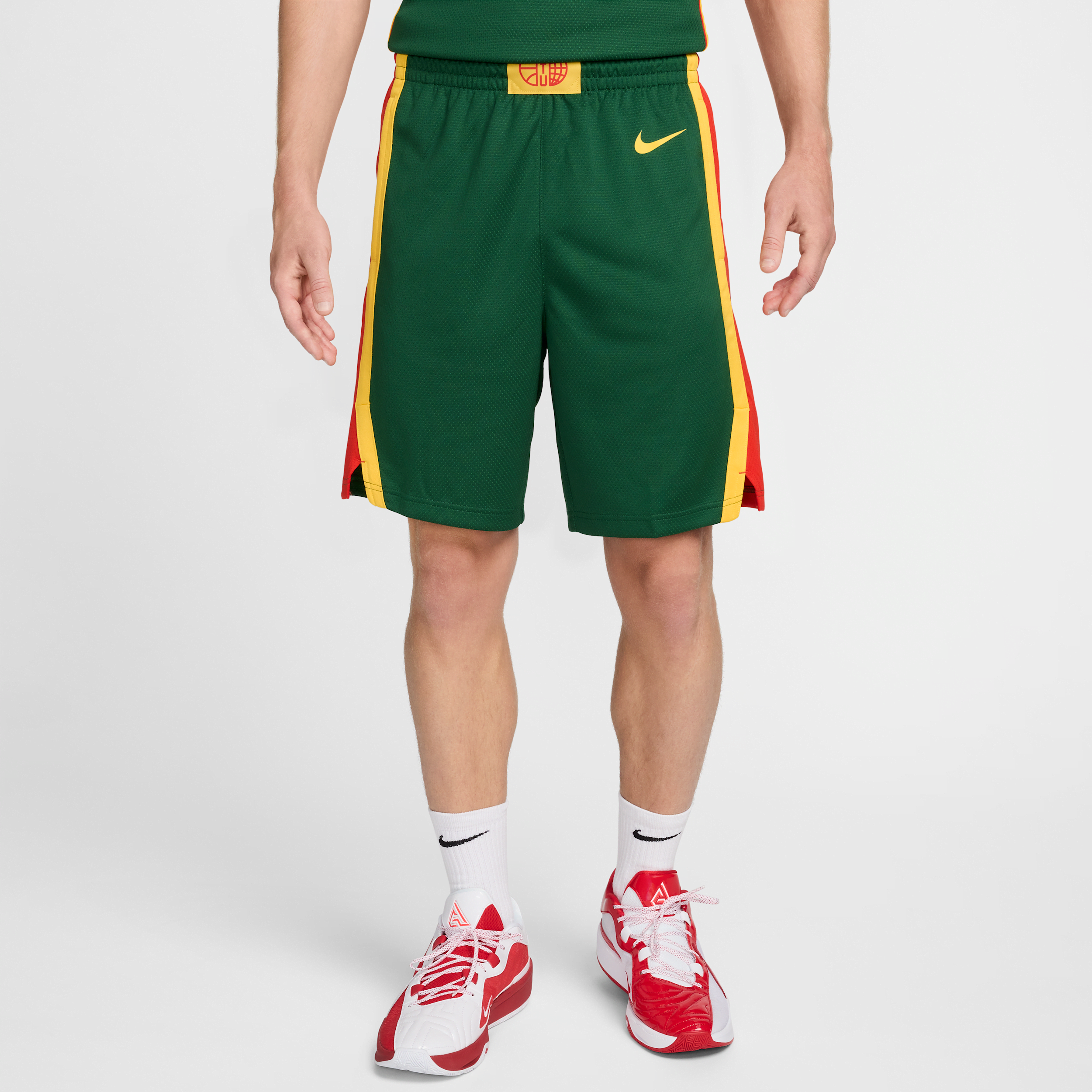 Thumbnail - Litauen Limited Road Nike Basketballshorts (Herren) - Grün