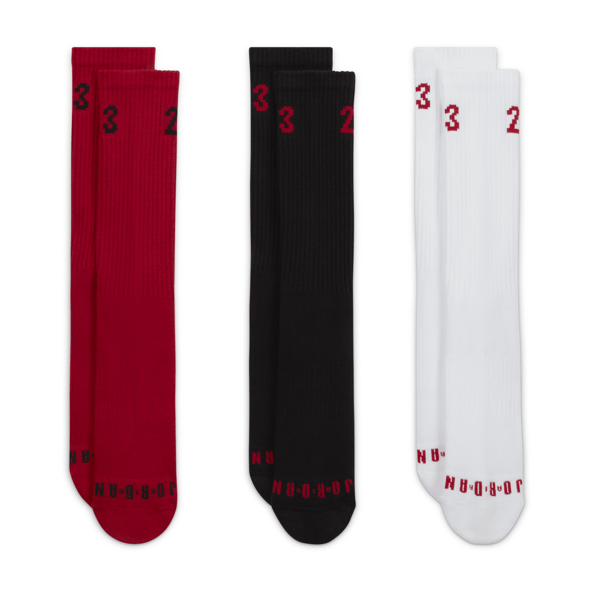 Thumbnail - Jordan Essentials Crew-Socken (3 Paar) - Multi-Color
