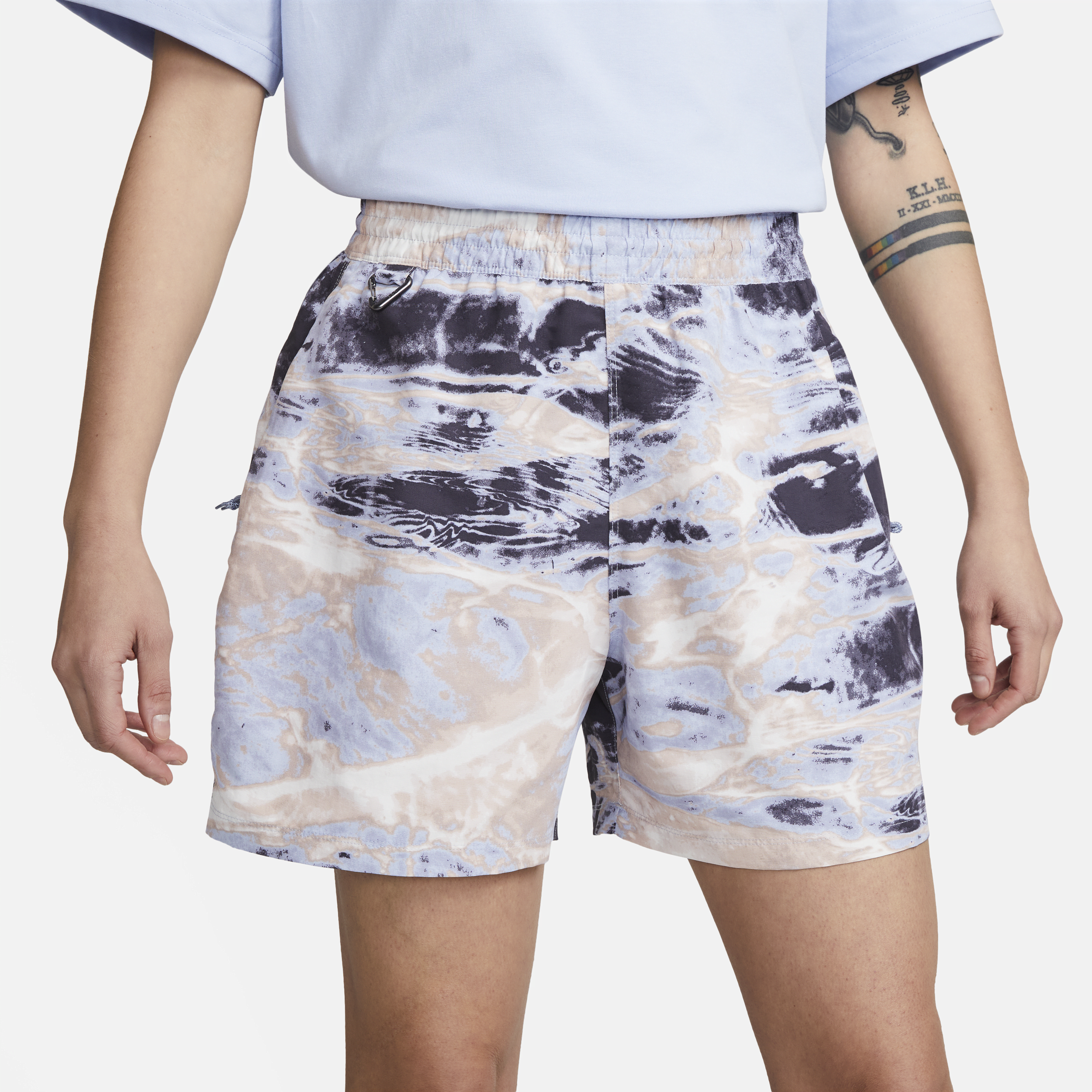 Short imprimé Nike ACG pour femme - Gris