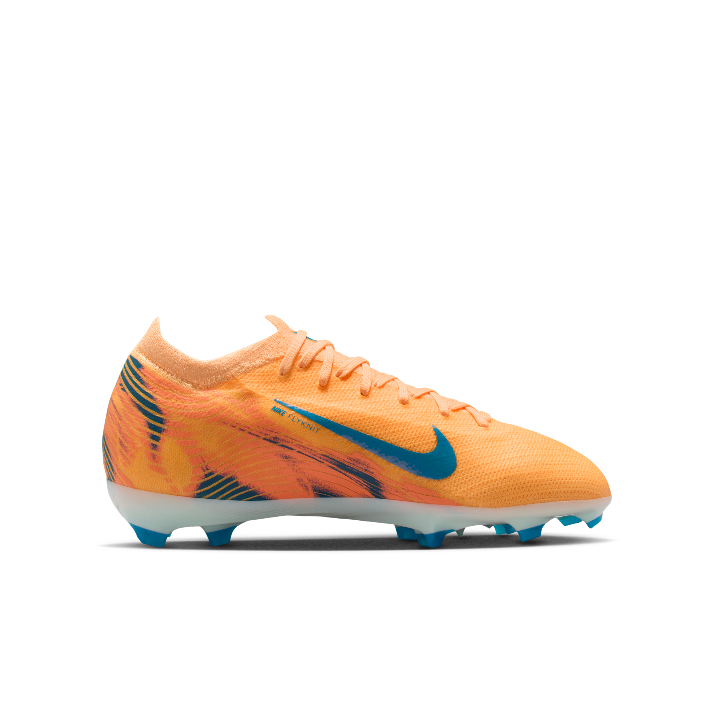 Thumbnail - Nike Jr. Mercurial Vapor 16 Pro "Kylian Mbappé" Low-Top-Fußballschuh für normalen Rasen (ältere Kinder) - Orange