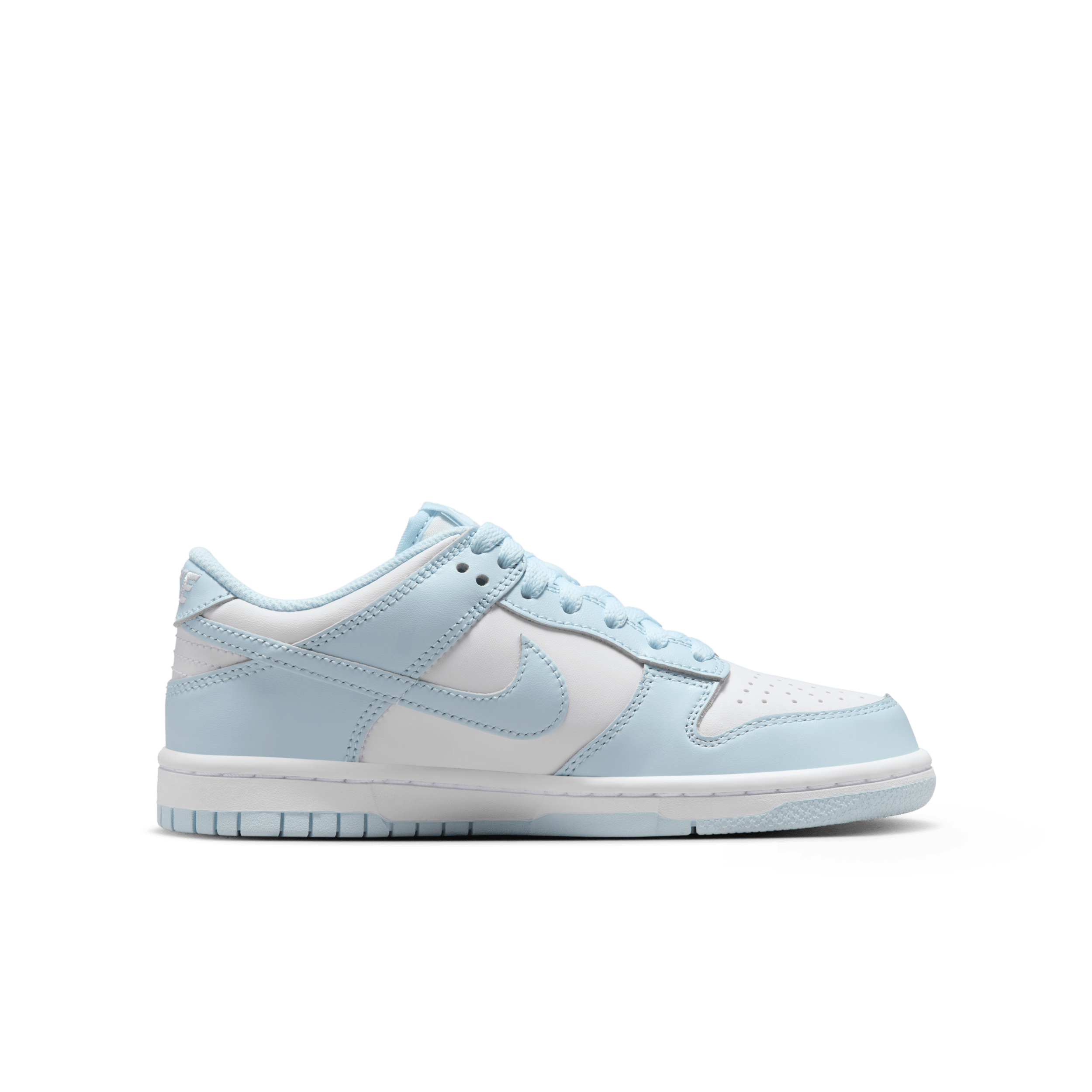 Chaussure Nike Dunk Low pour ado - Blanc