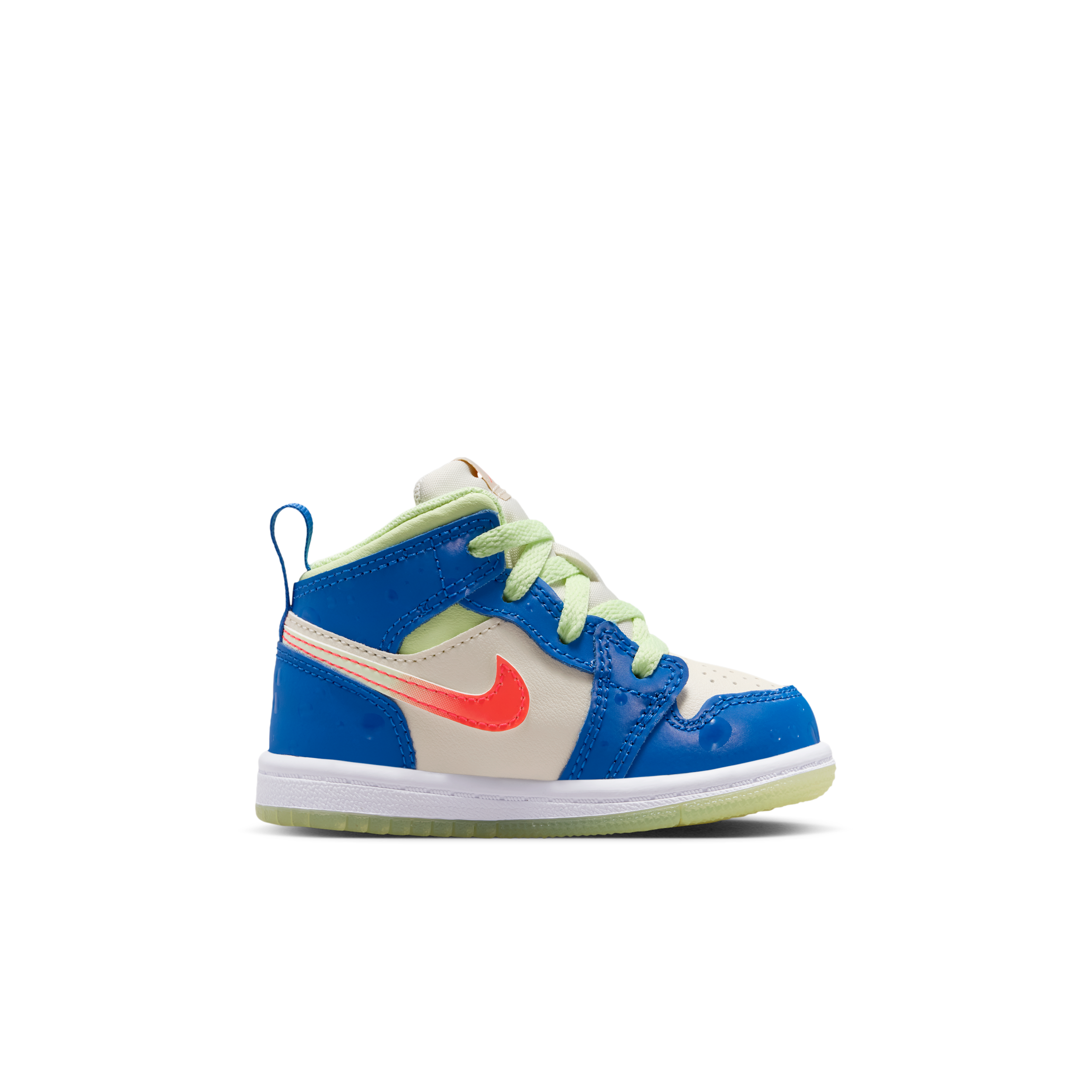 Chaussure Jordan 1 Mid SE pour bébé et tout-petit - Bleu - II1255-400