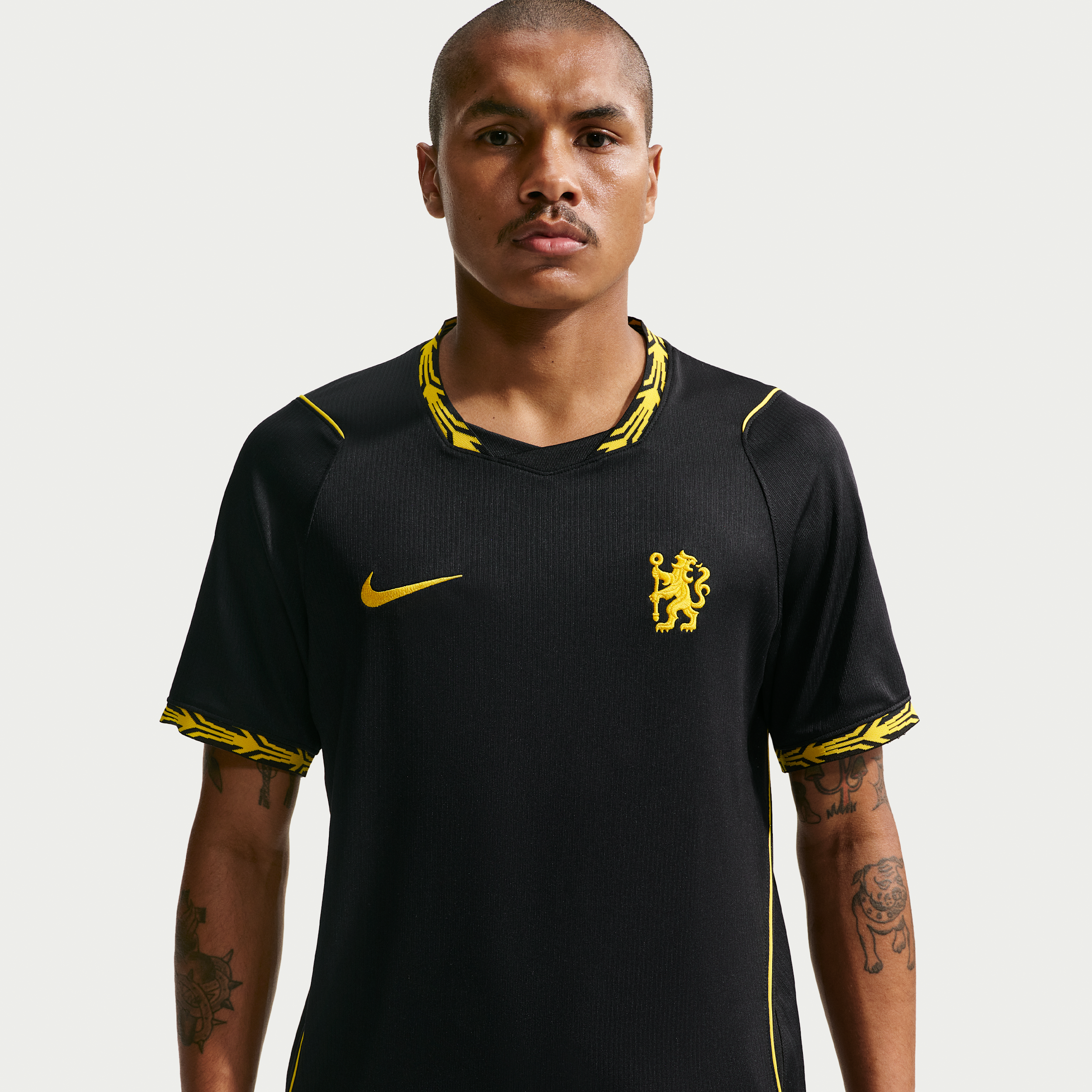 Chelsea FC 2026/27 Stadium Away Nike Dri-FIT Replica-fodboldtrøje til mænd - sort