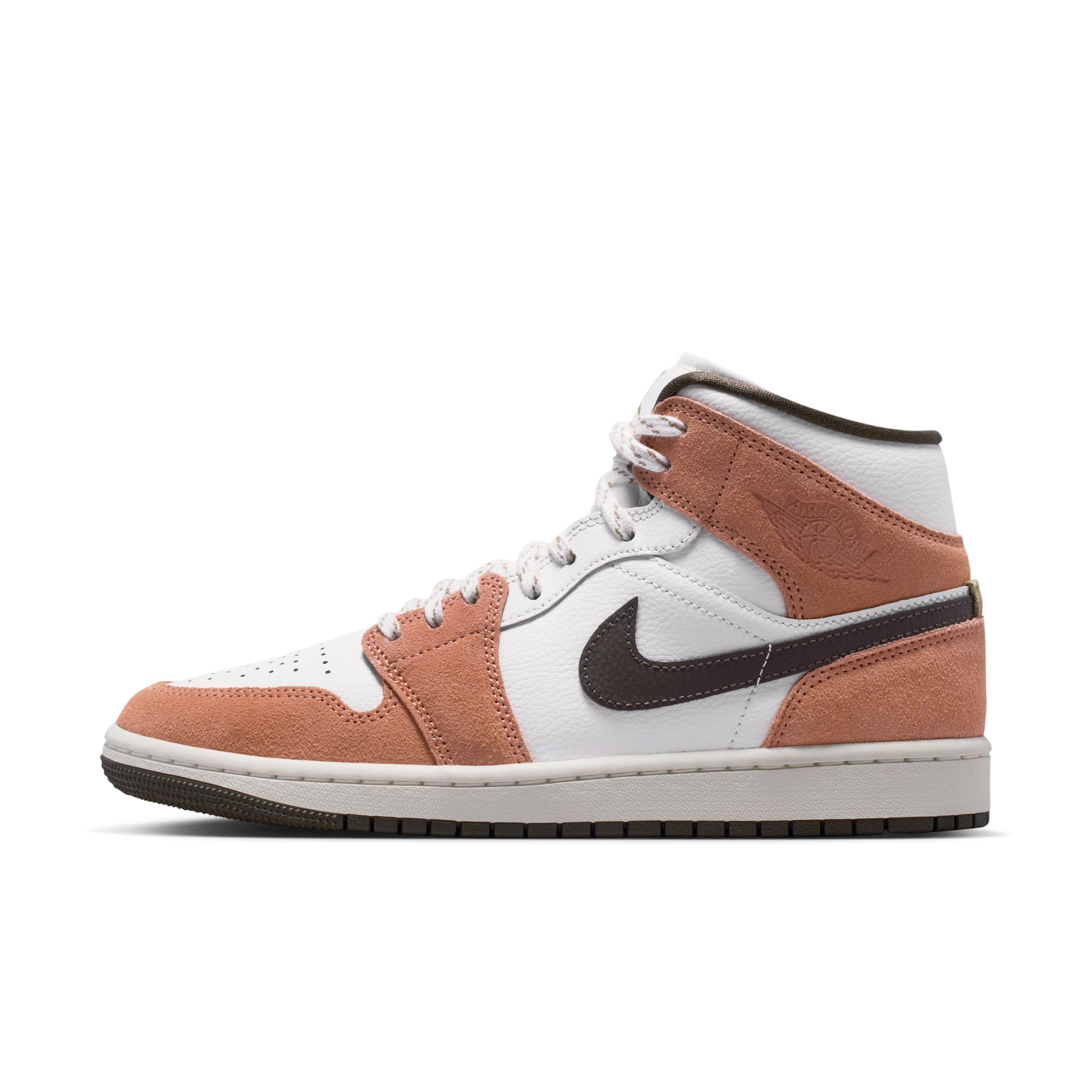 Thumbnail - Air Jordan 1 Mid Schuh (Damen) - Weiß