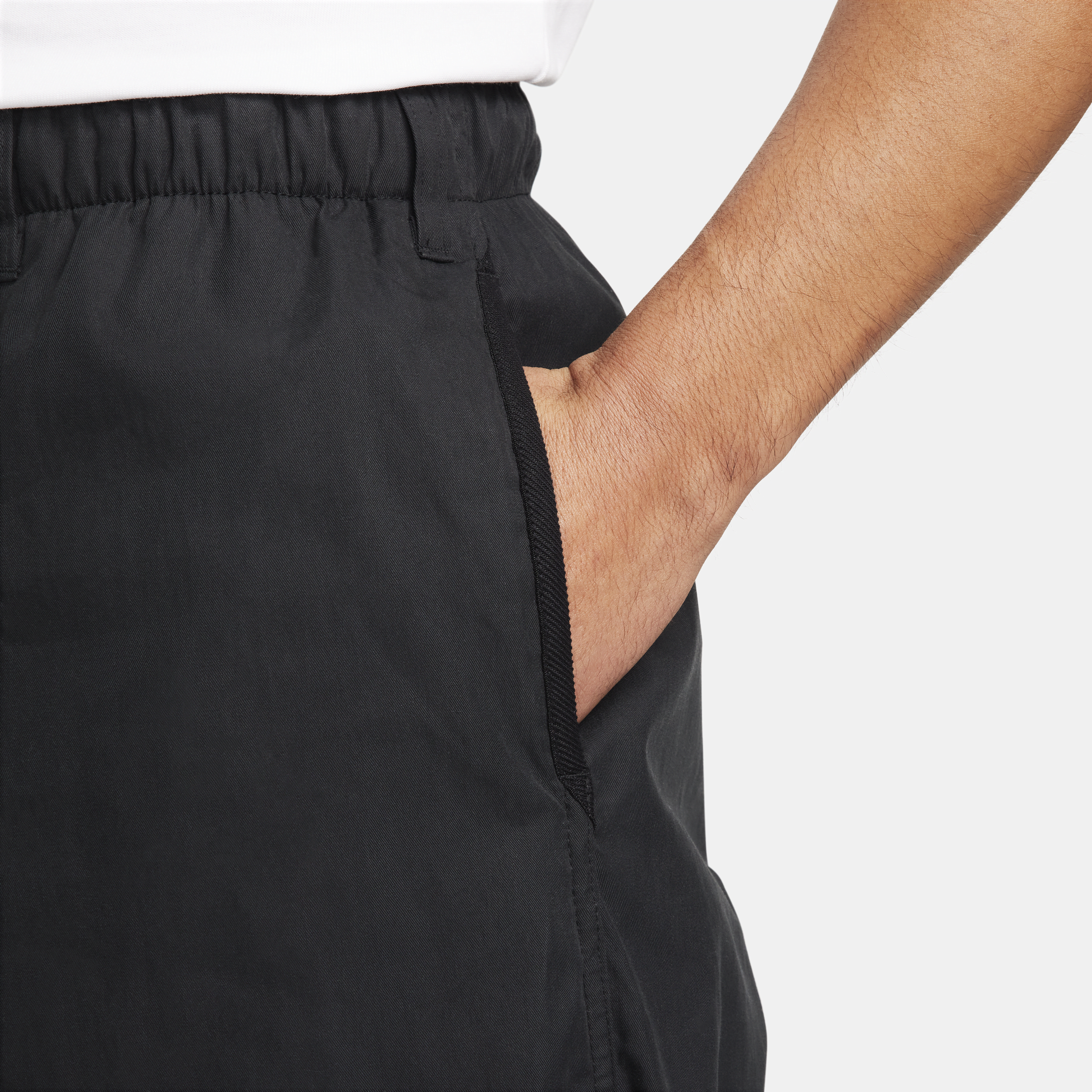 Nike Sportswear Tech Pack cargobroek van gewaxt canvas voor heren Zwart