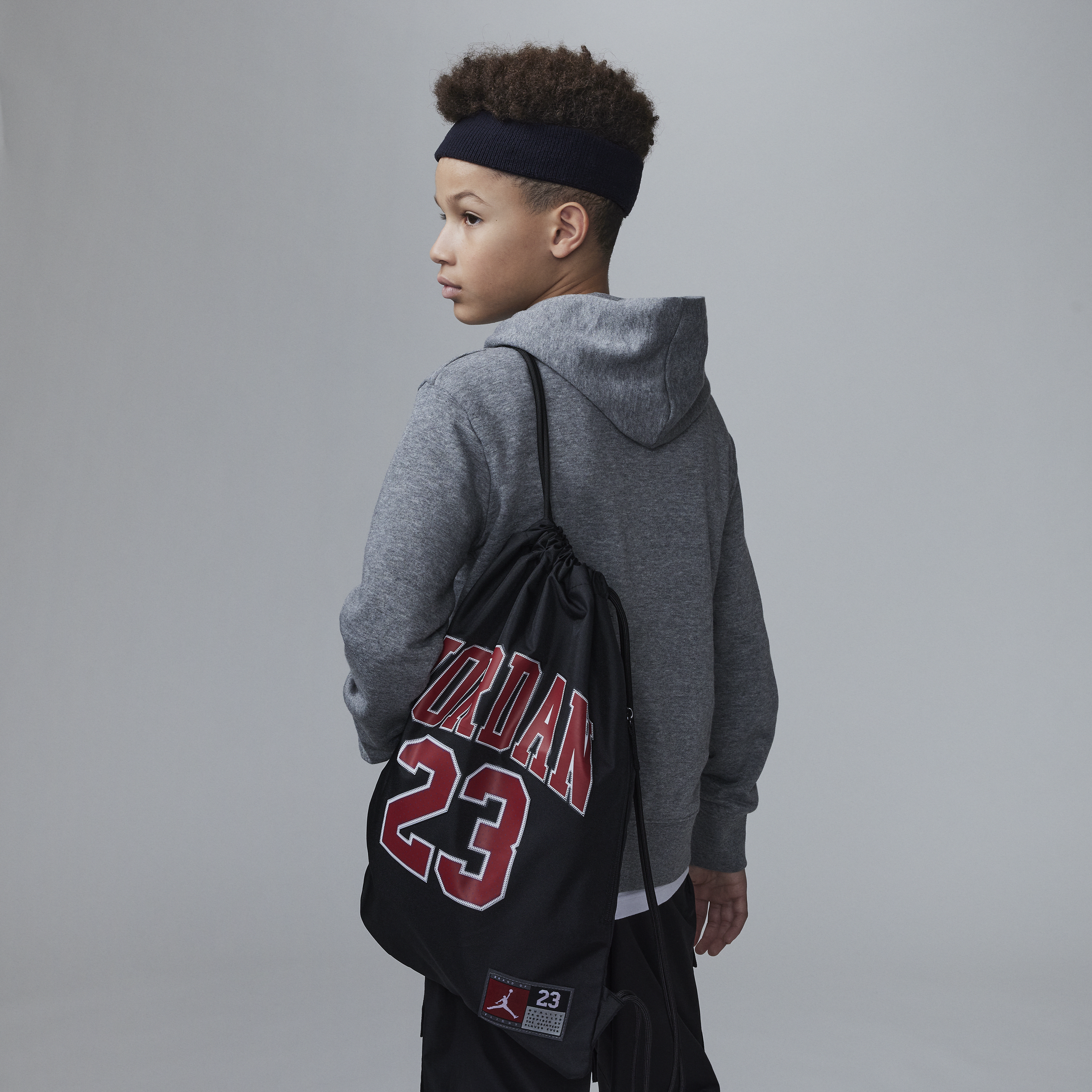 Sac de gym Jordan « 23 » - Noir