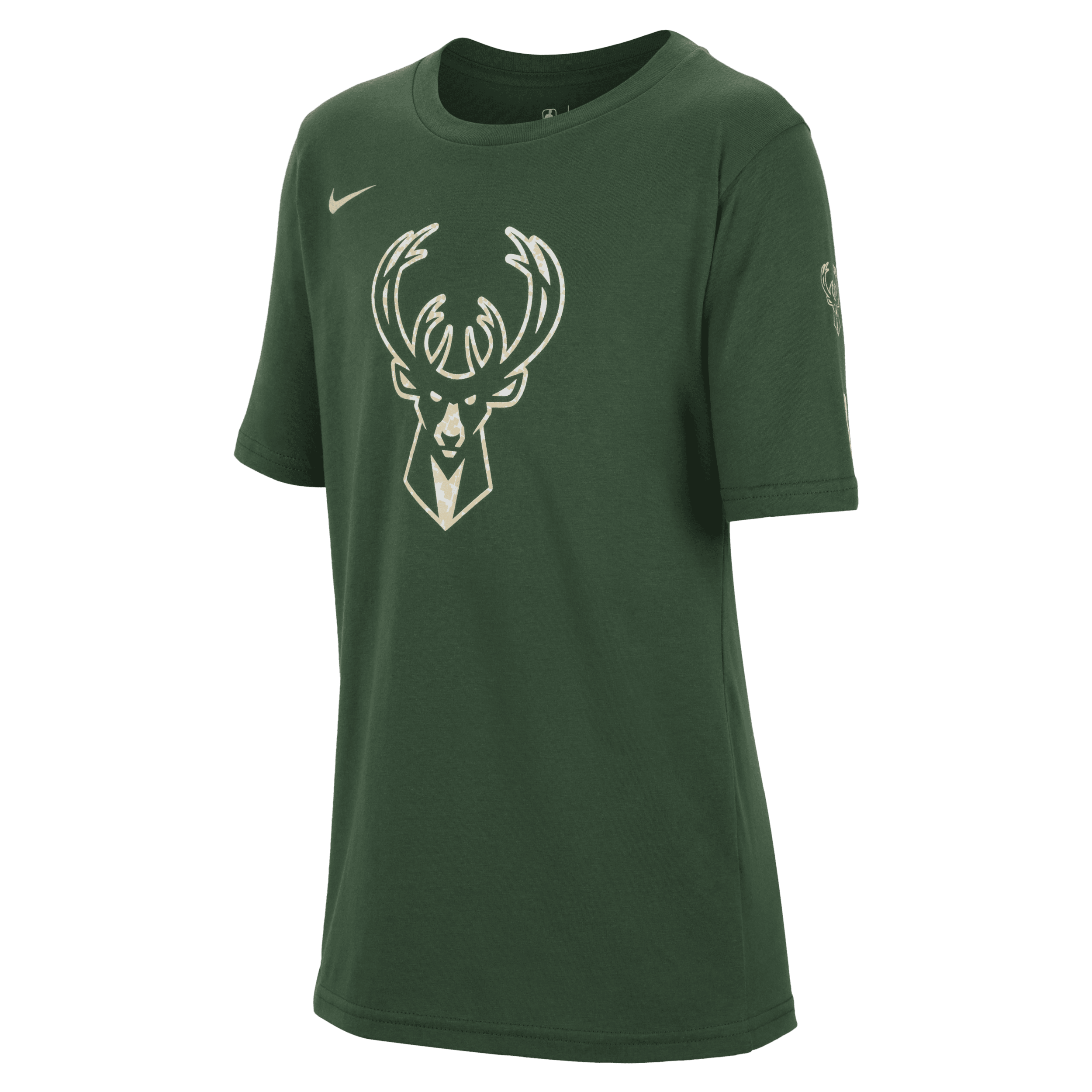 Nike Milwaukee Bucks Essential  NBA-shirt voor jongens - Groen