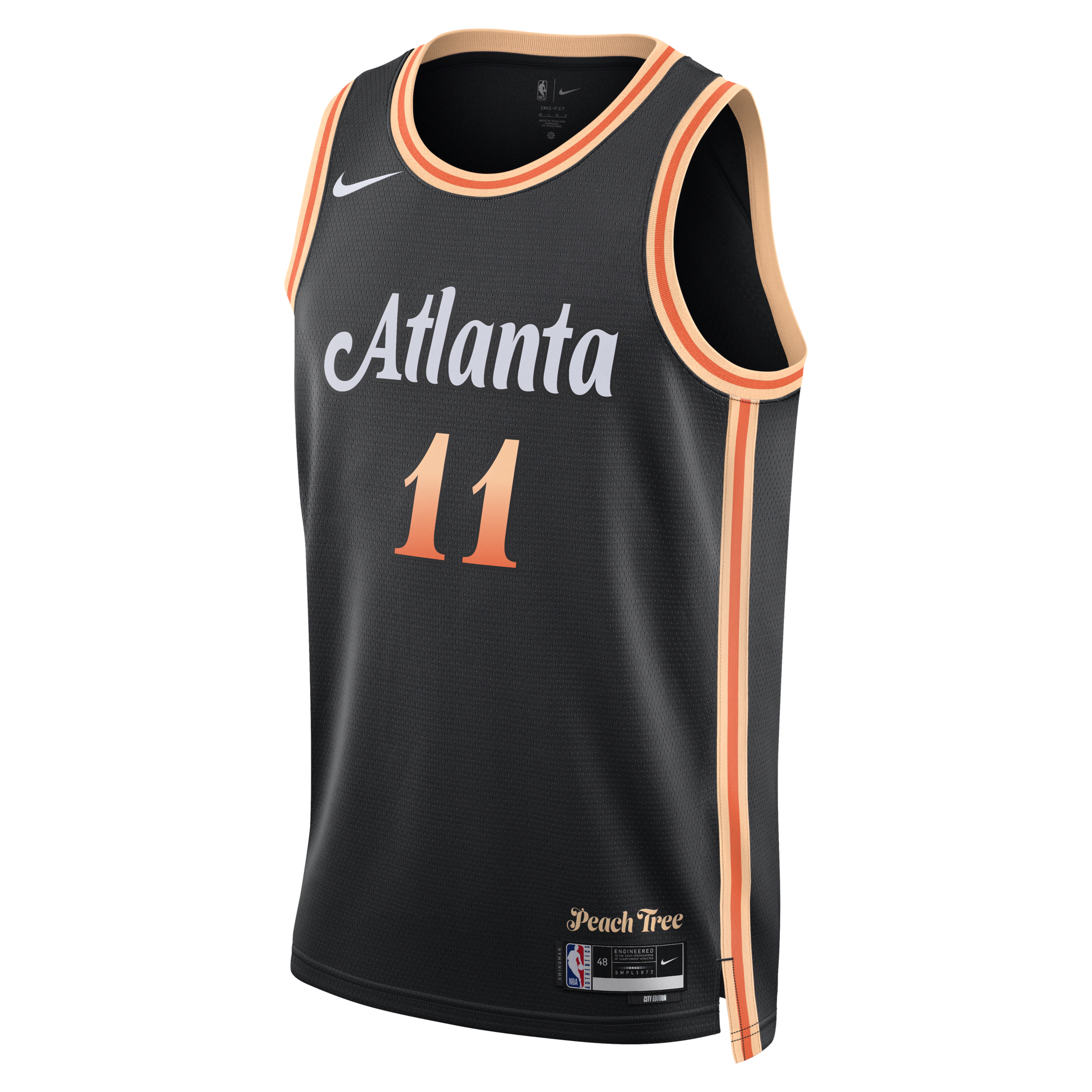 Koszulka Nike Dri-FIT NBA Swingman Trae Young Atlanta Hawks City Edition - Czerń