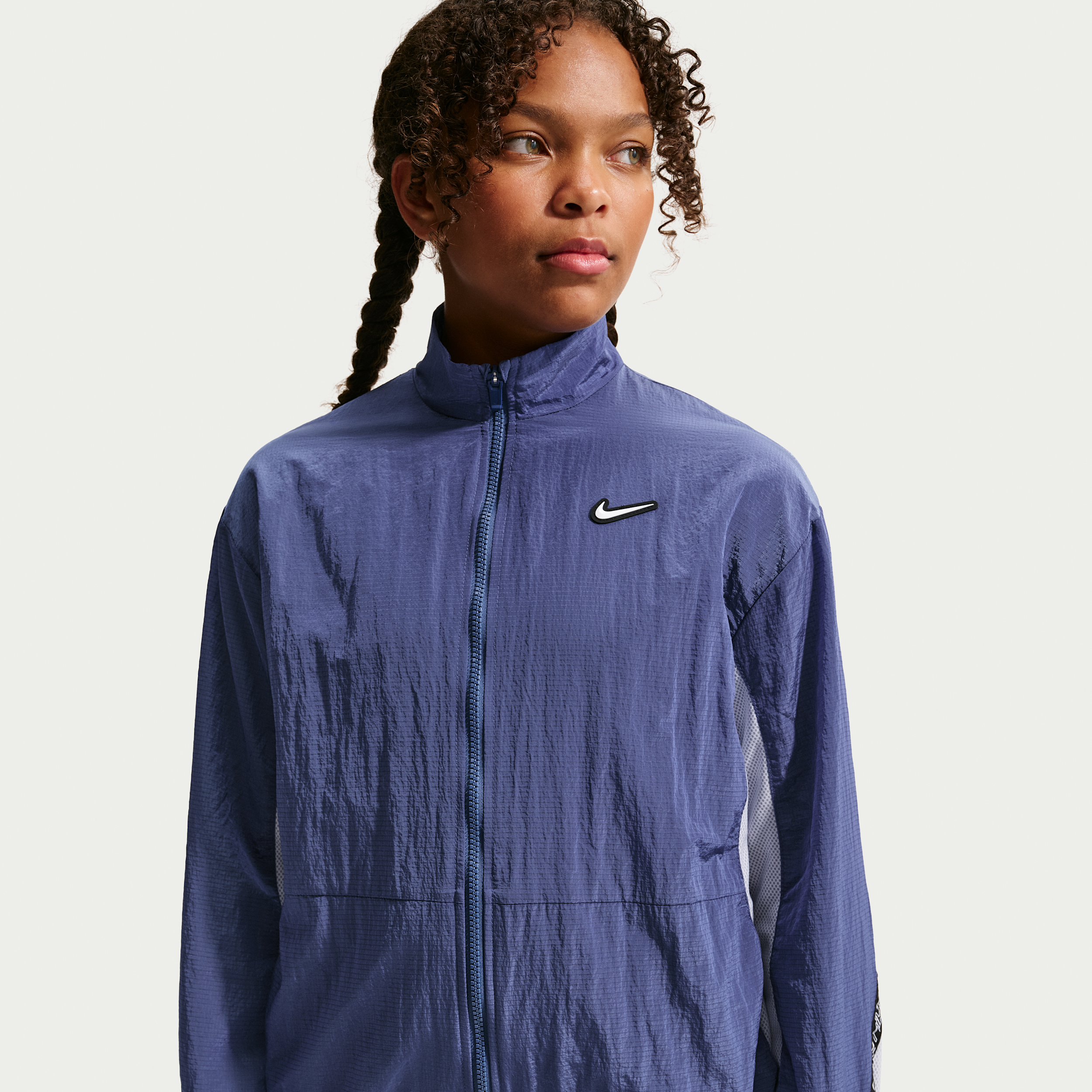Giacca in tessuto Nike – Ragazza - Blu