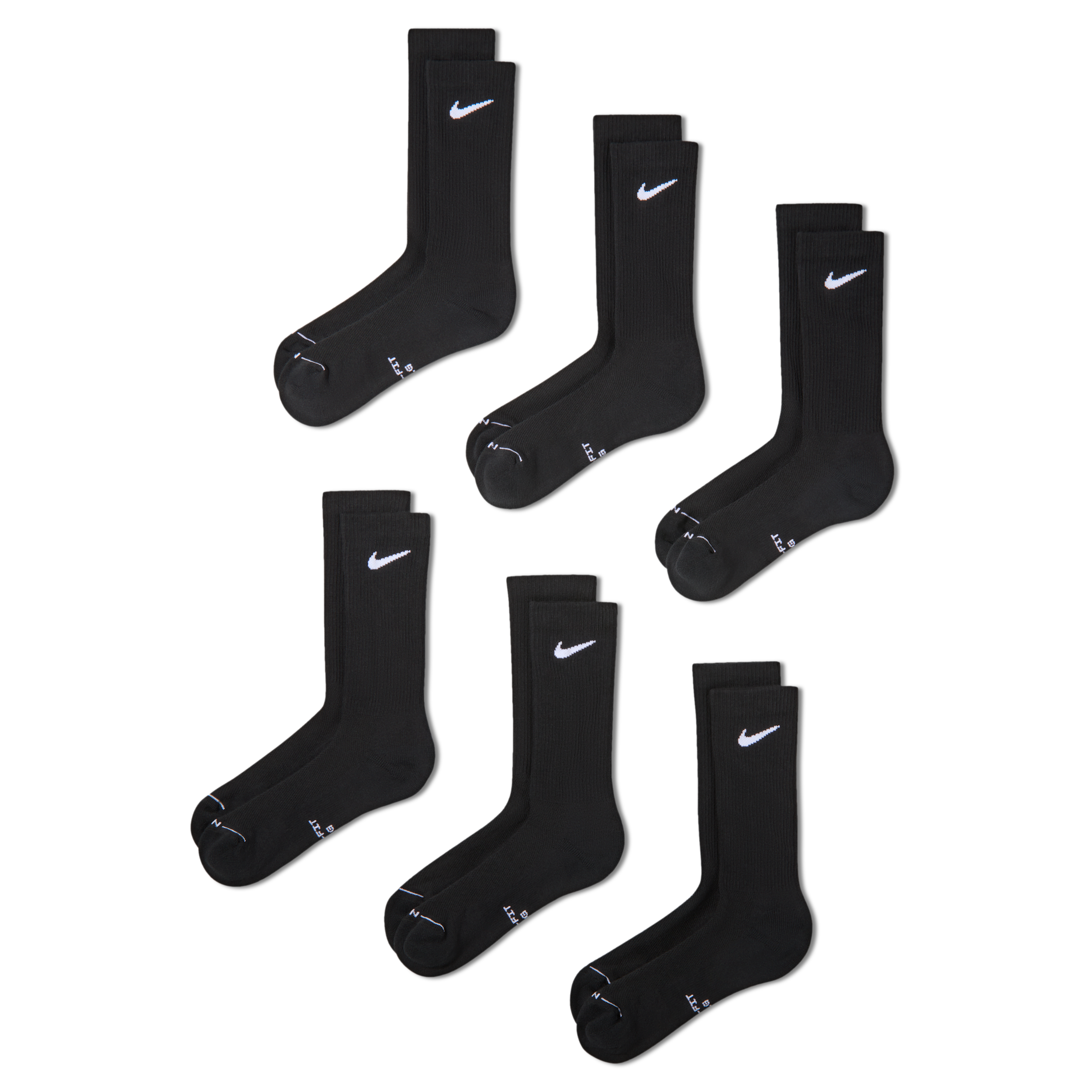 Calze di media lunghezza Nike Everyday Elevated (6 paia) - Multicolore