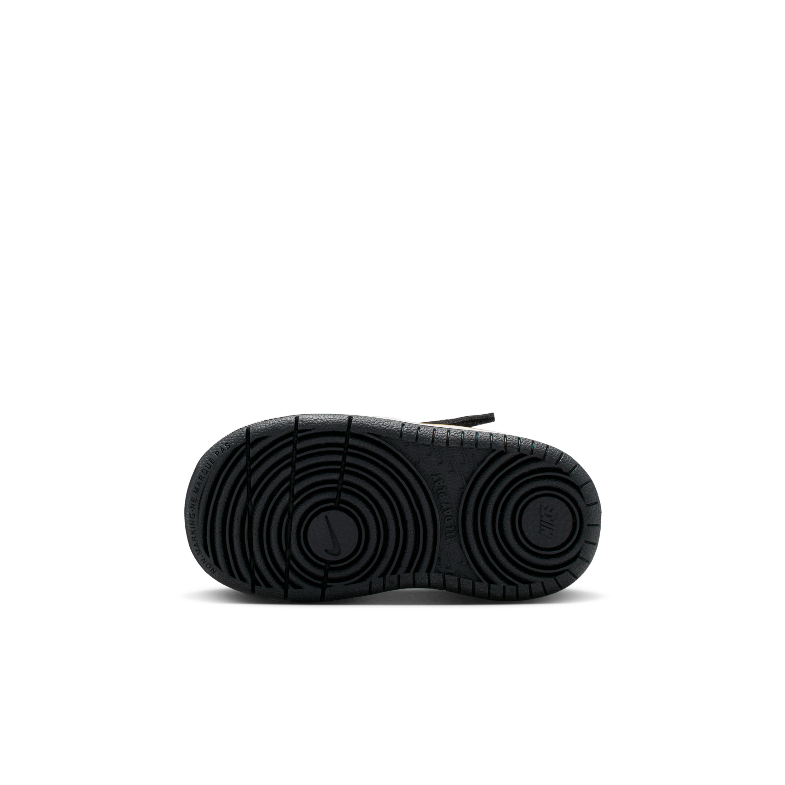 Thumbnail - Nike Court Borough Low Recraft Schuh für Babys und Kleinkinder - Schwarz