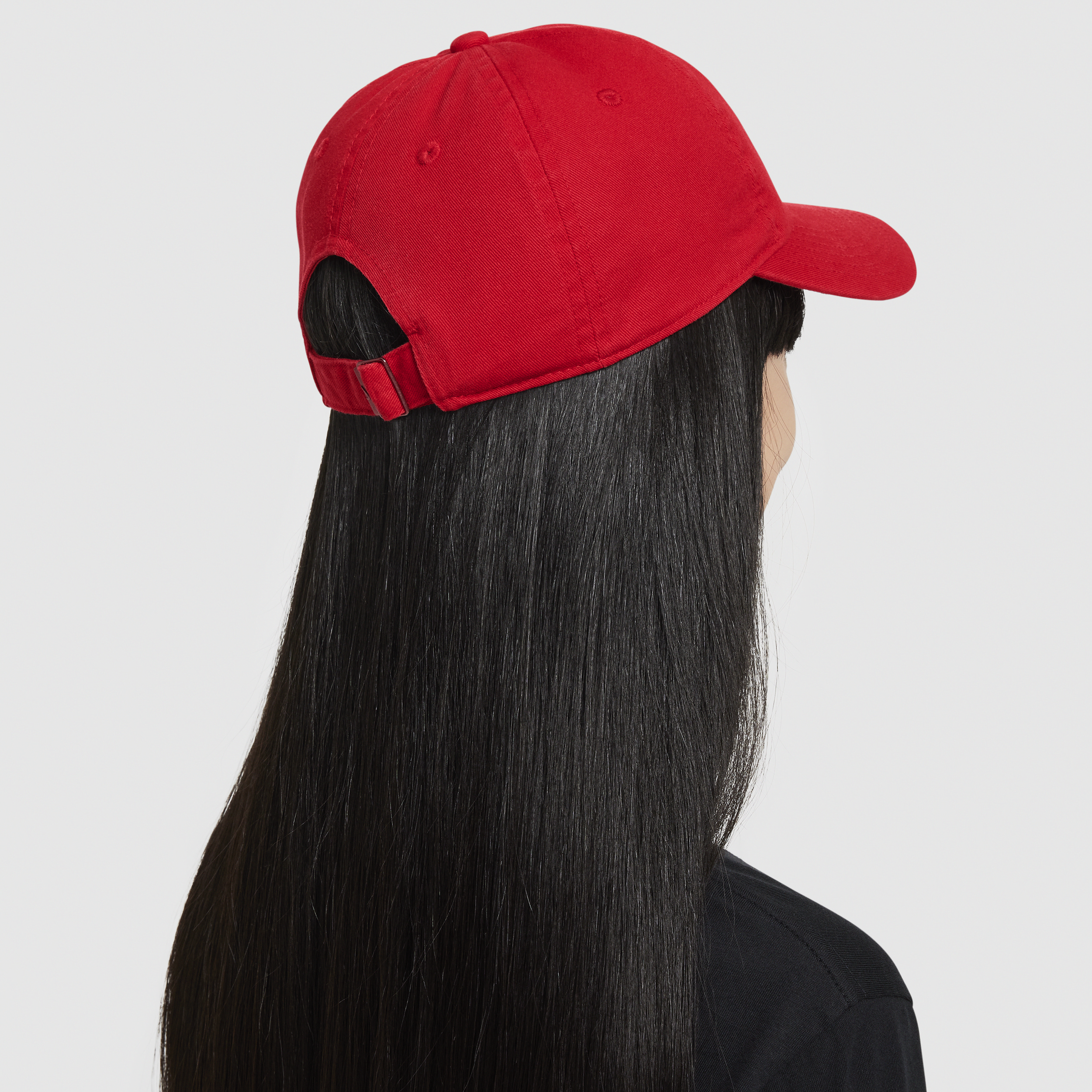 Thumbnail - Nike Club unstrukturierte Futura Wash-Cap für Kinder - Rot