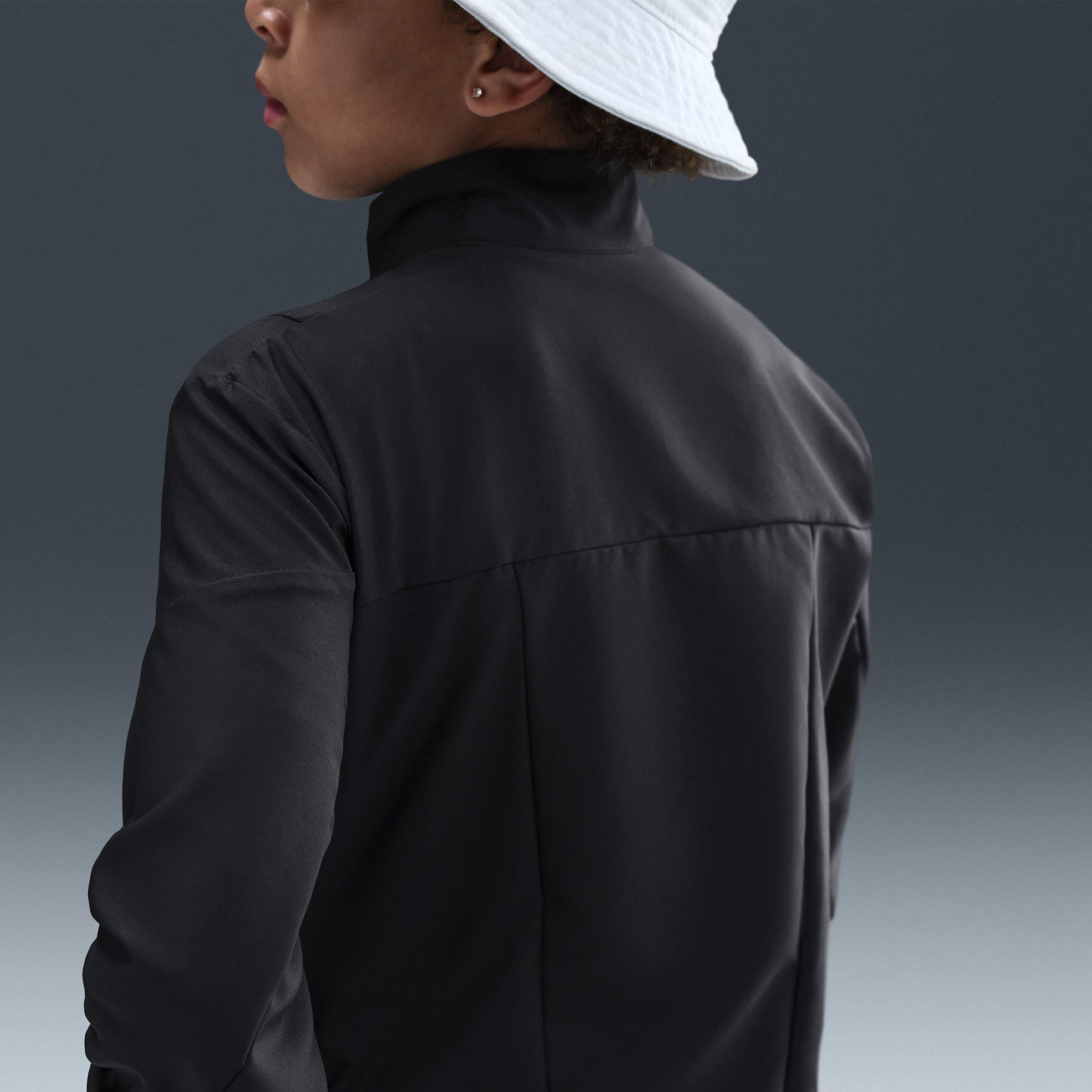 Thumbnail - Nike Sportswear Web-Trainingsanzug für ältere Kinder - Schwarz