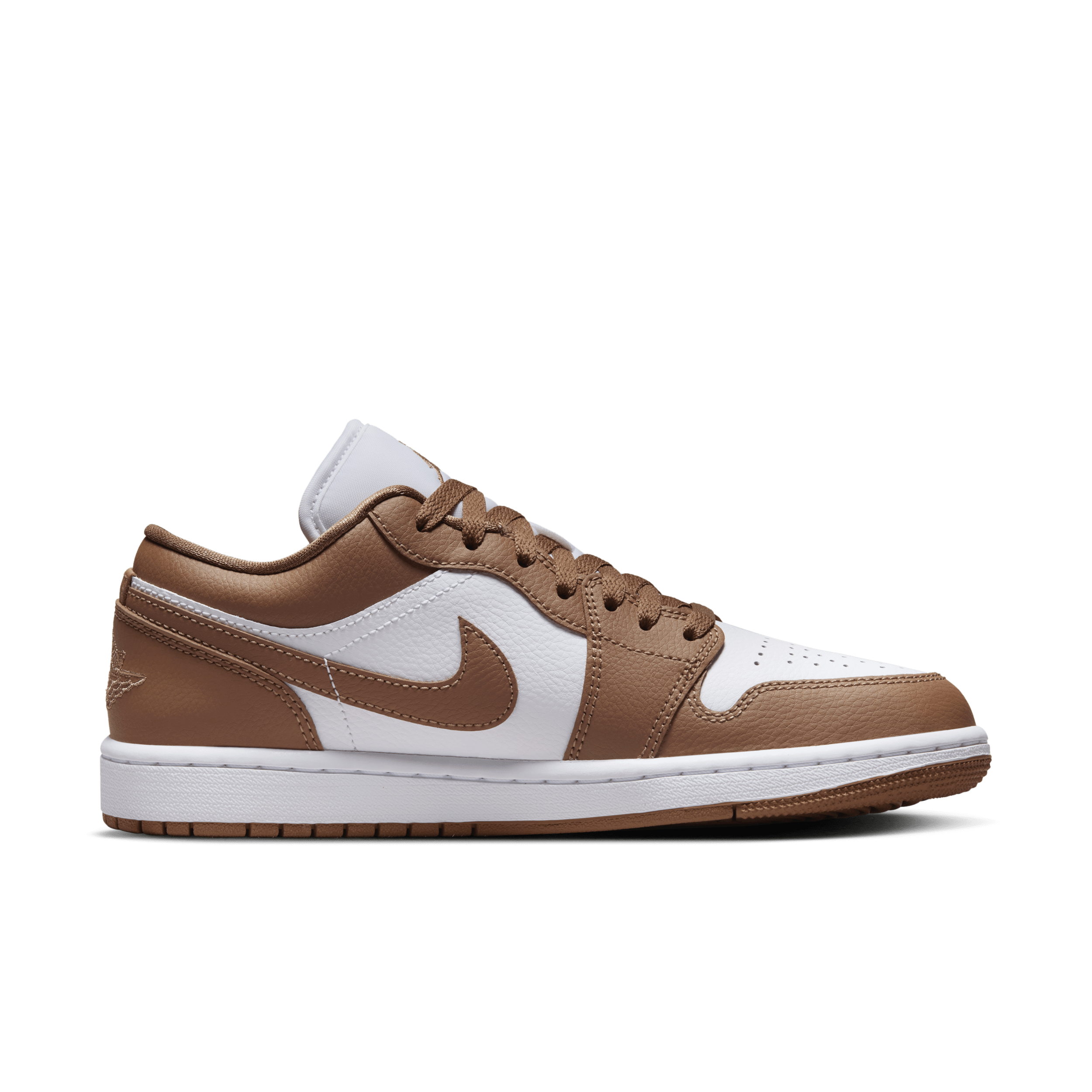 Chaussure Air Jordan 1 Low pour Femme - Marron