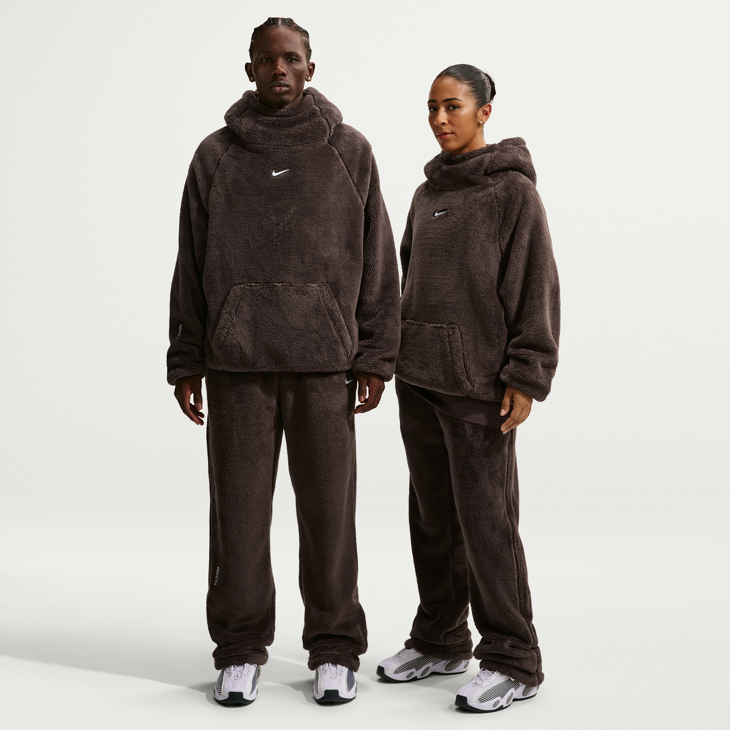 Nike NOCTA Chalet Polar Trousers - Brown - Polyester