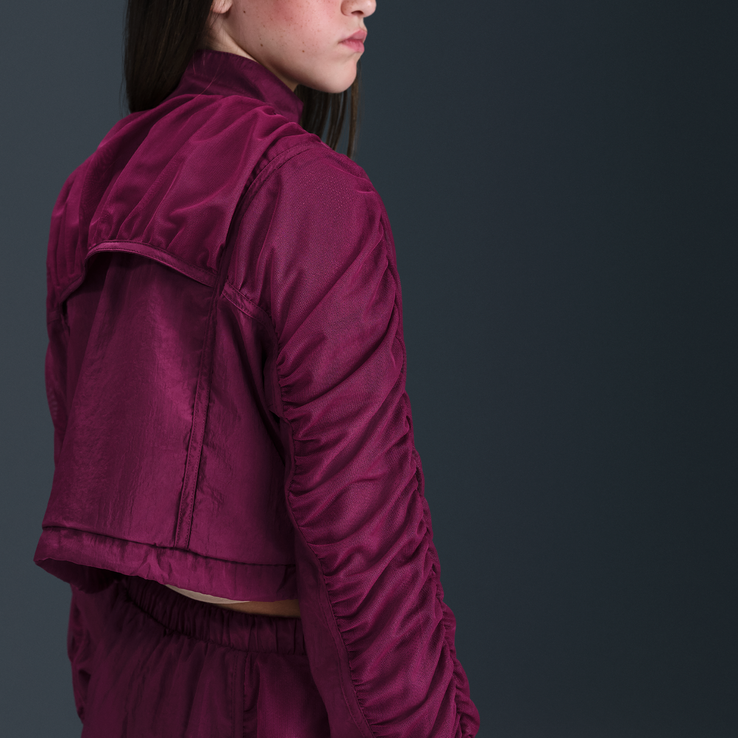 Thumbnail - Nike Webjacke (Mädchen) - Rot