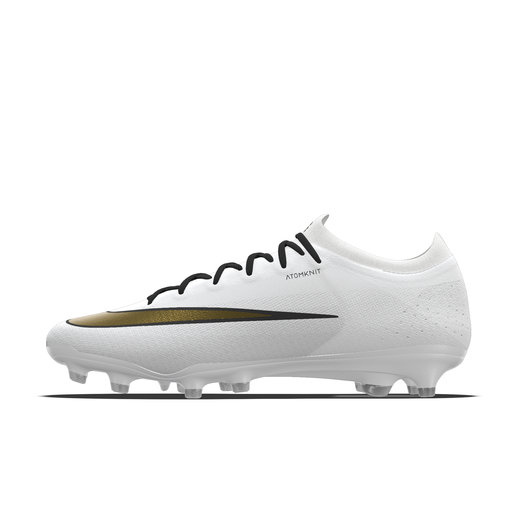 Personalizowane korki piłkarskie z niską cholewką na sztuczną nawierzchnię Nike Mercurial Vapor 17 Elite By You - Biel