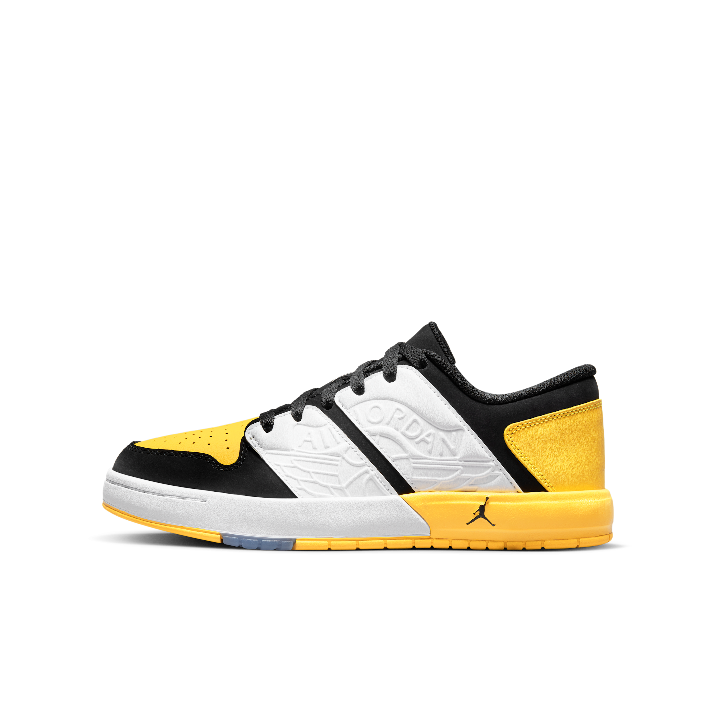 Jordan Nu Retro 1 Low-sko til større børn - sort - FB4412-017