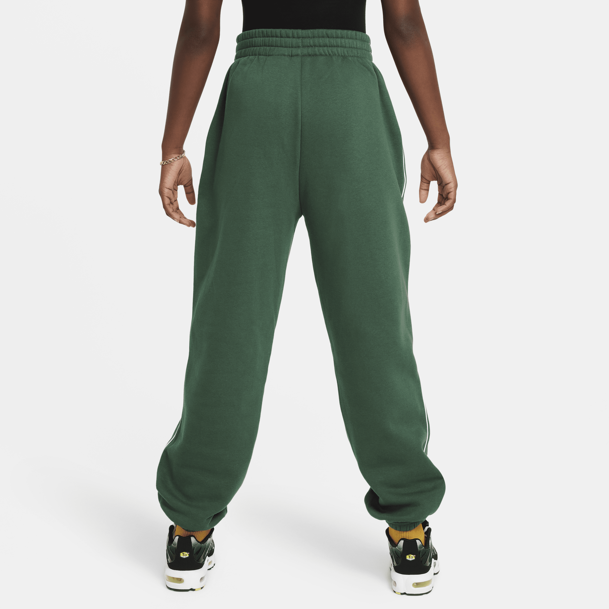 Nike Sportswear oversized fleecebroek voor meisjes Groen