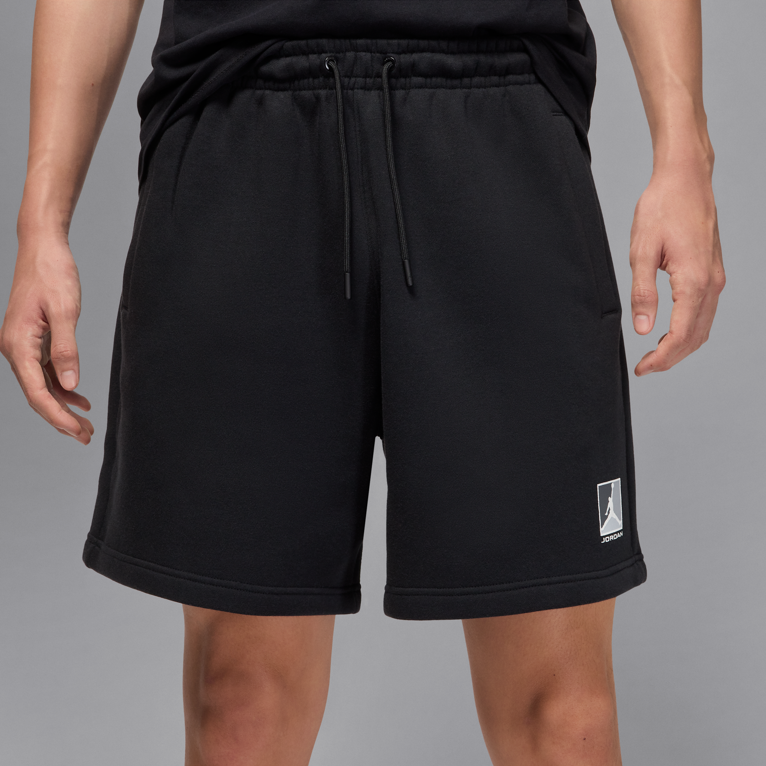 Thumbnail - Jordan Brooklyn Fleece Shorts mit Grafik (Herren) - Schwarz