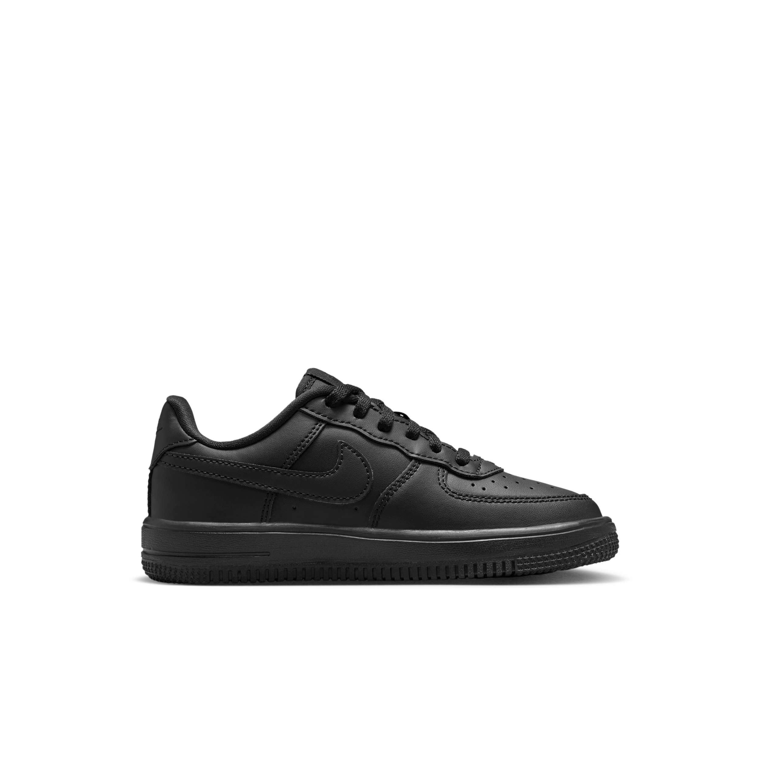 Thumbnail - Nike Force 1 Low Schuh für jüngere Kinder - Schwarz