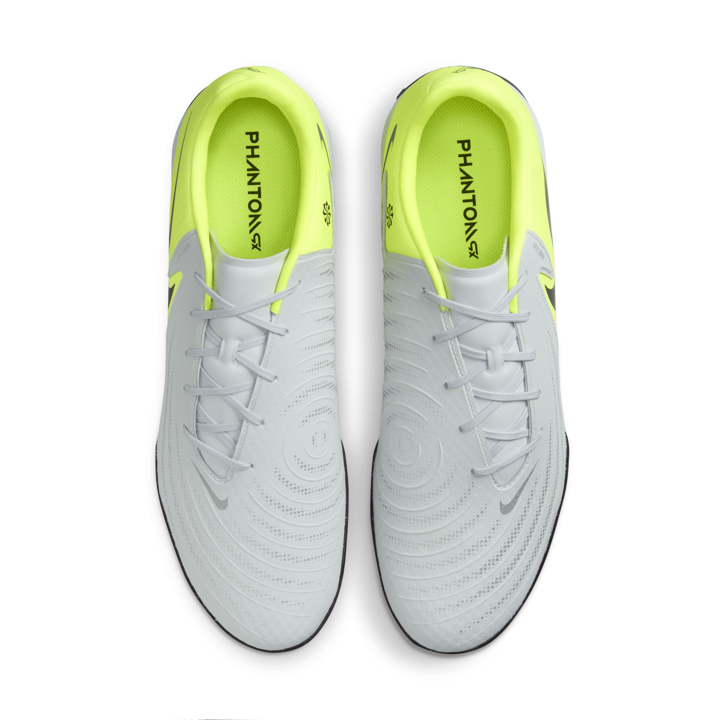 Chaussure de foot basse TF Nike Phantom GX 2 Academy - Gris