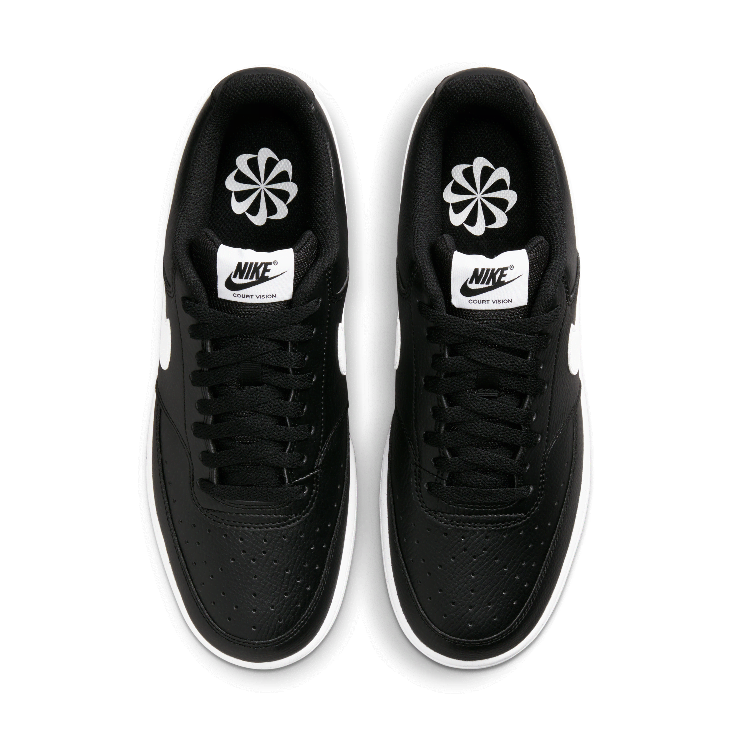 Chaussure Nike Court Vision Low Next Nature pour Homme - Noir