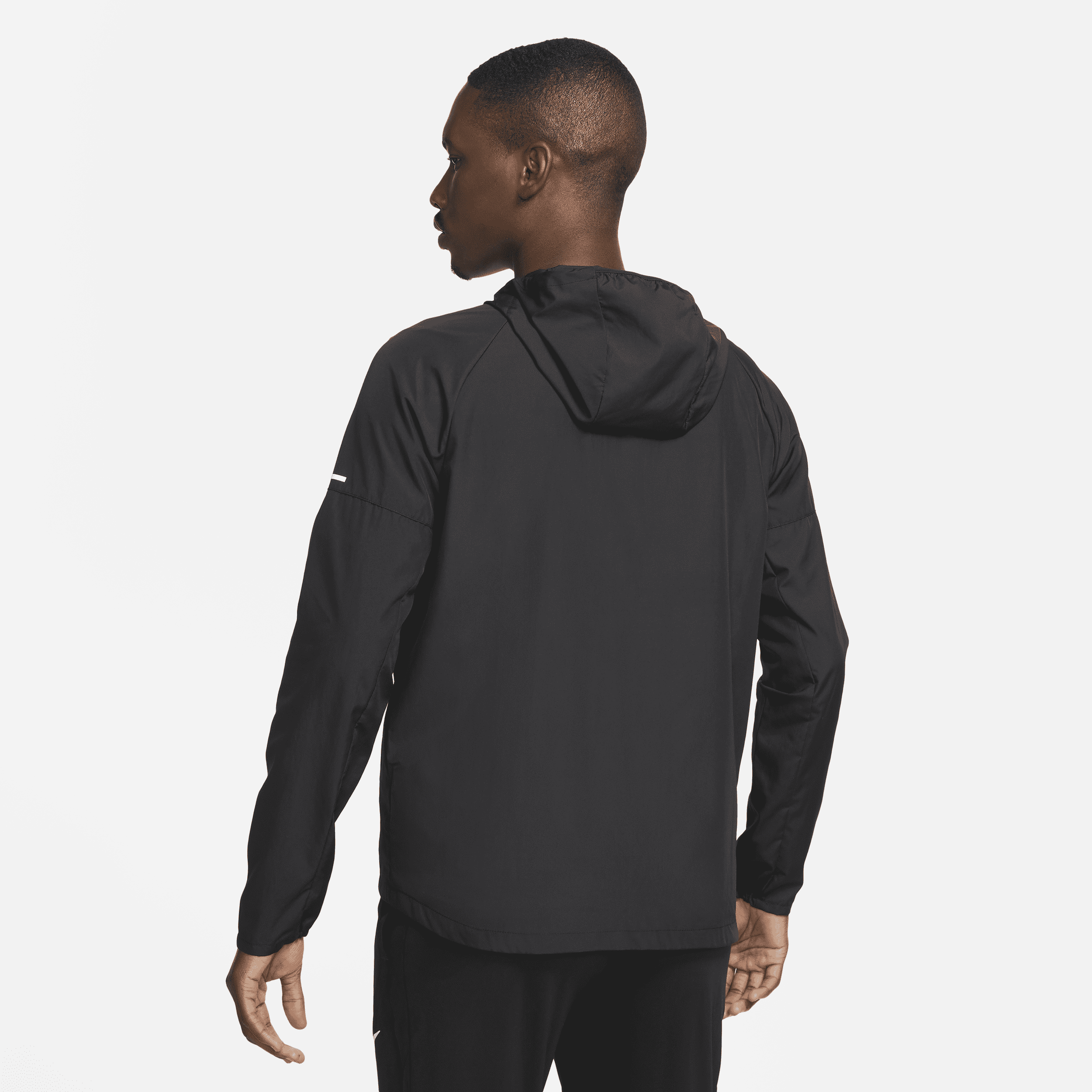 Veste de running déperlante Nike Miler pour homme - Noir