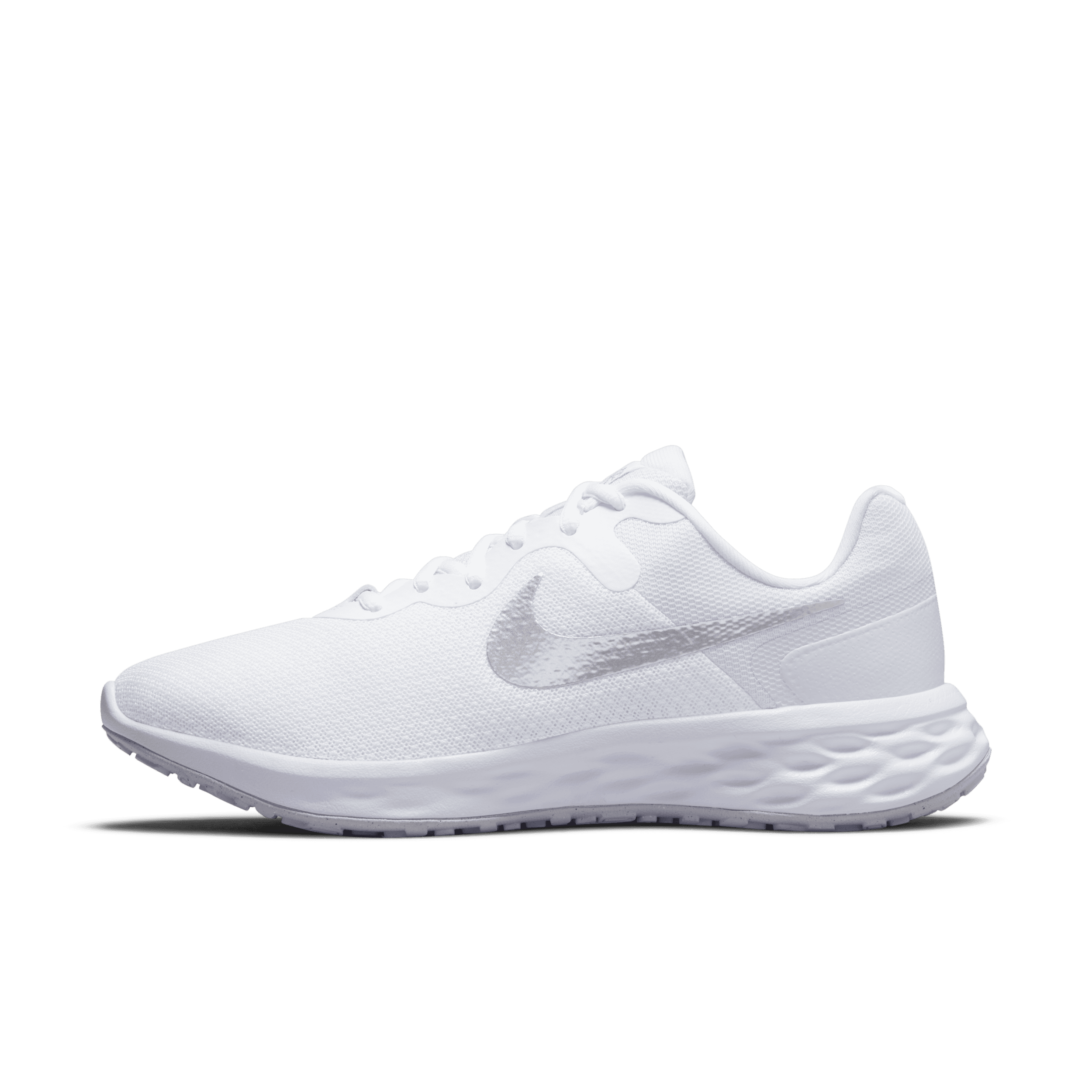 Nike Revolution 6 hardloopschoenen voor dames (straat) - Wit female 37.5