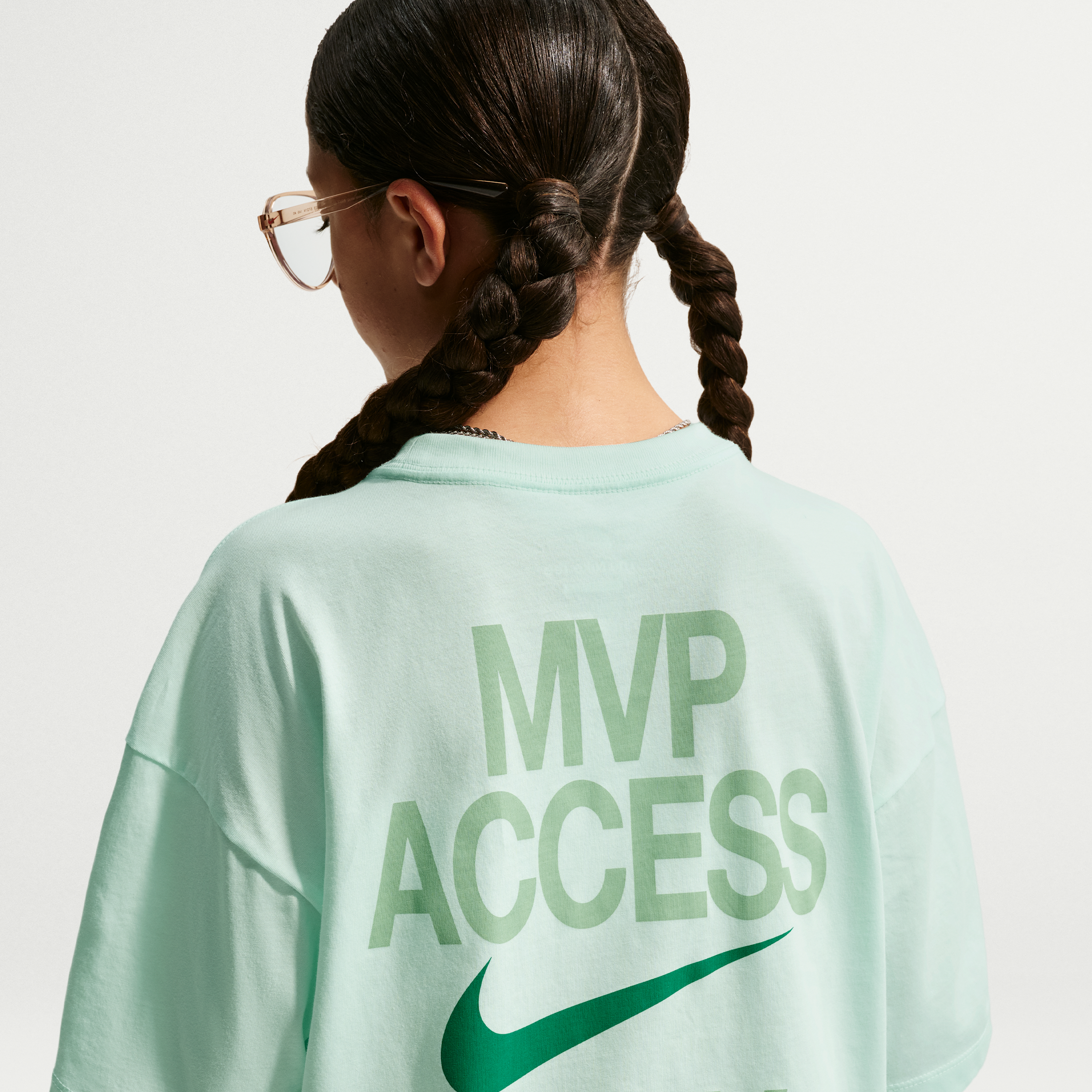 Thumbnail - Nike Oversize-T-Shirt (ältere Kinder) - Grün