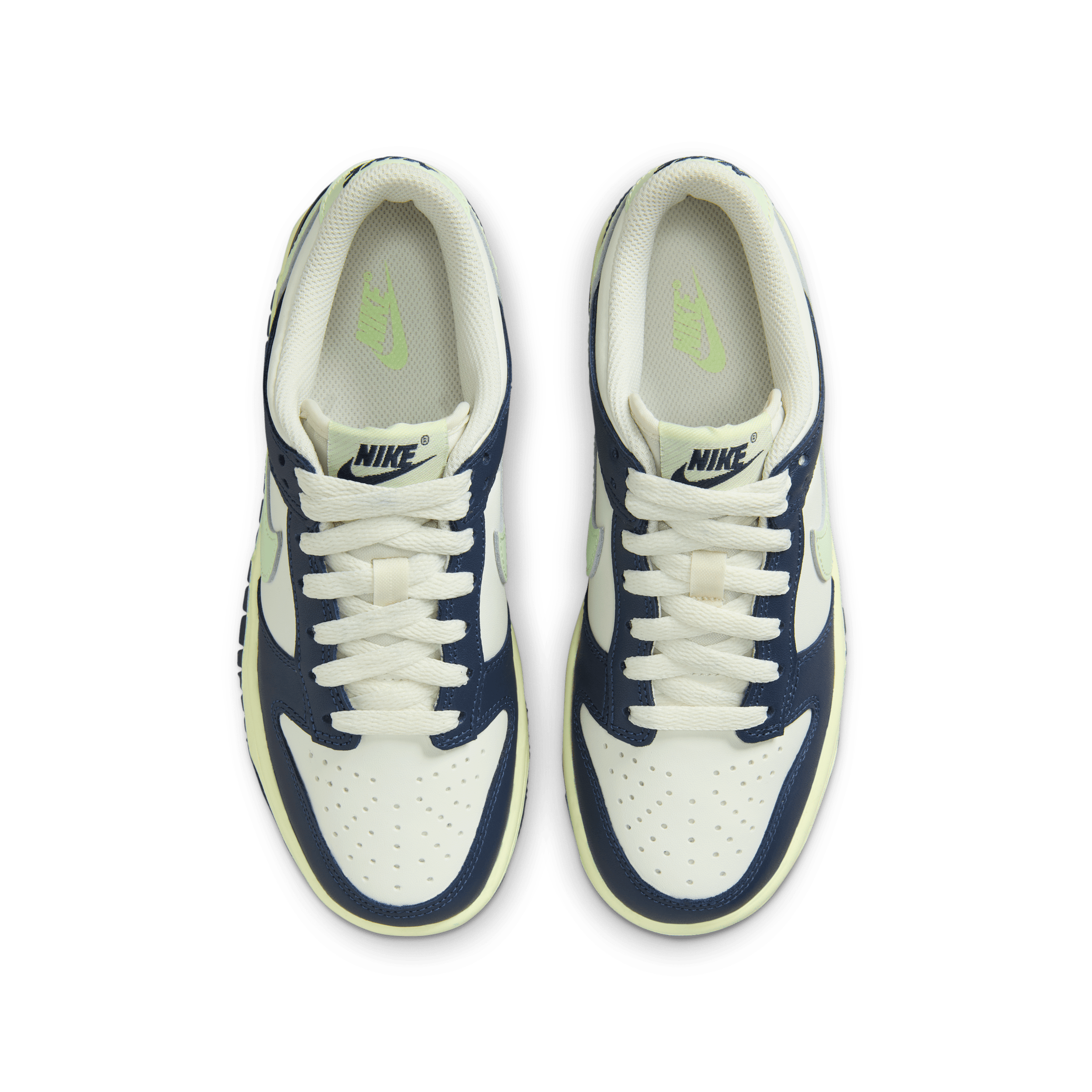 Chaussure Nike Dunk Low pour ado - Blanc