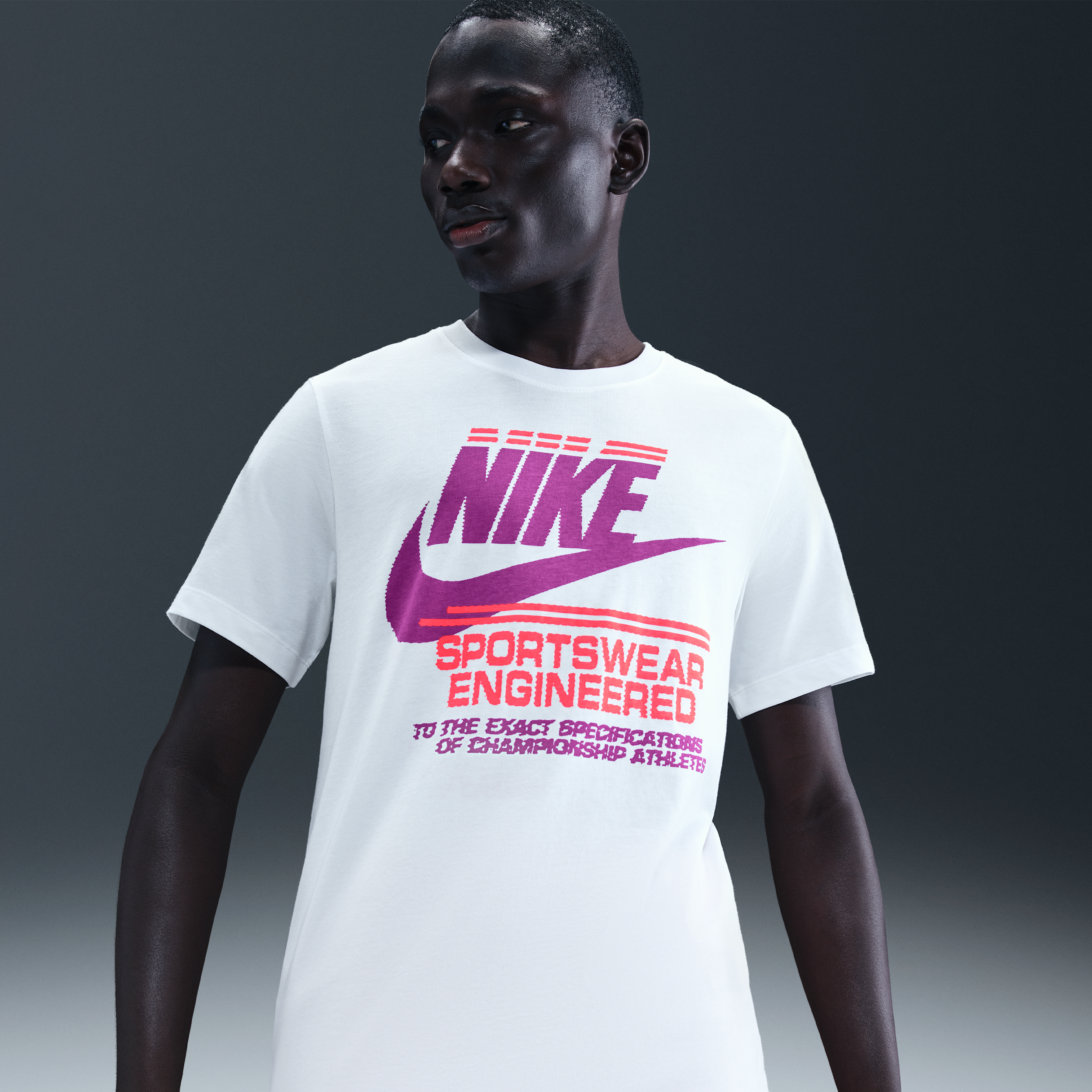 Thumbnail - Nike Herren-T-Shirt - Weiß