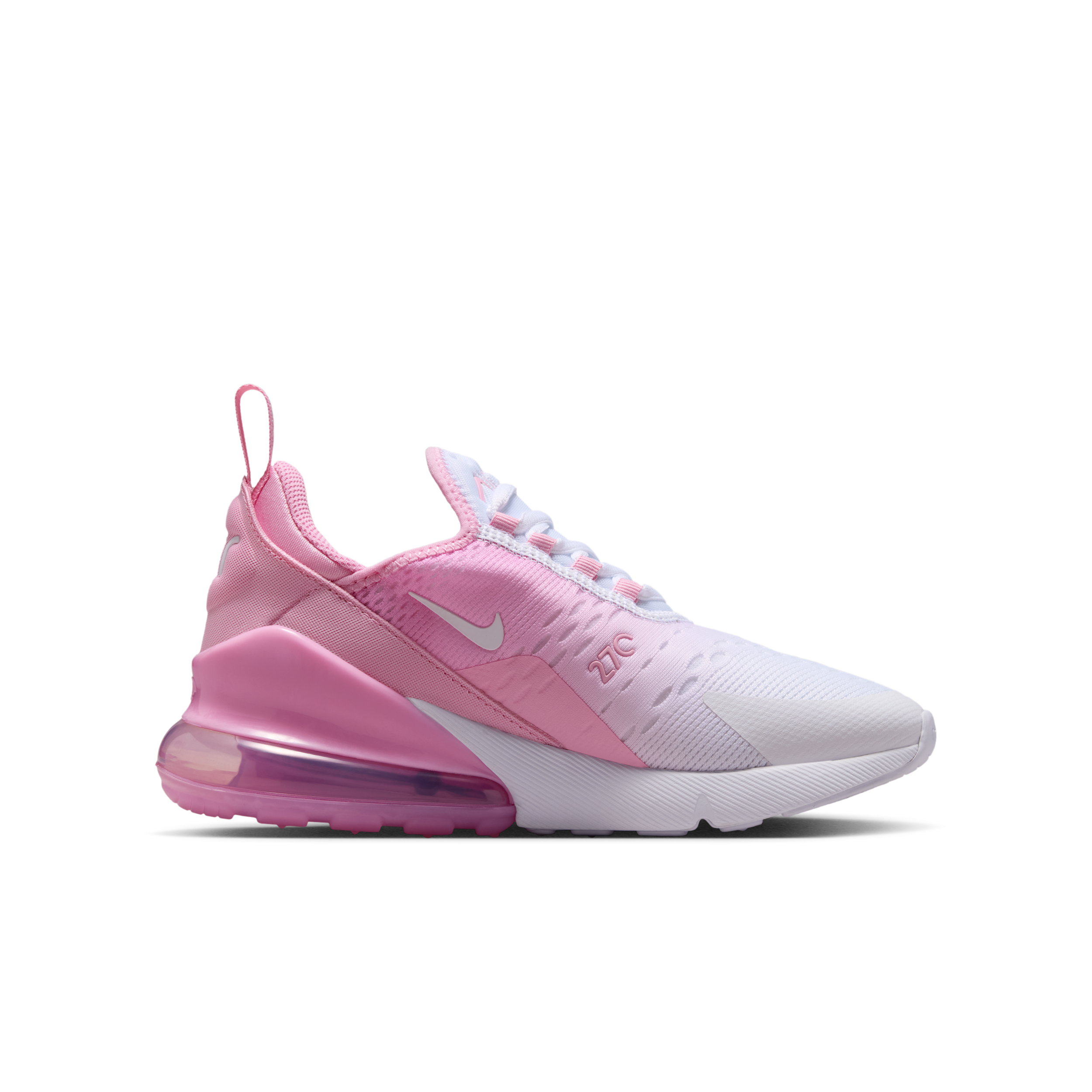 Nike Air Max 270 GS 'Pink Rise White' | Kid's Size 5 - 943345-604